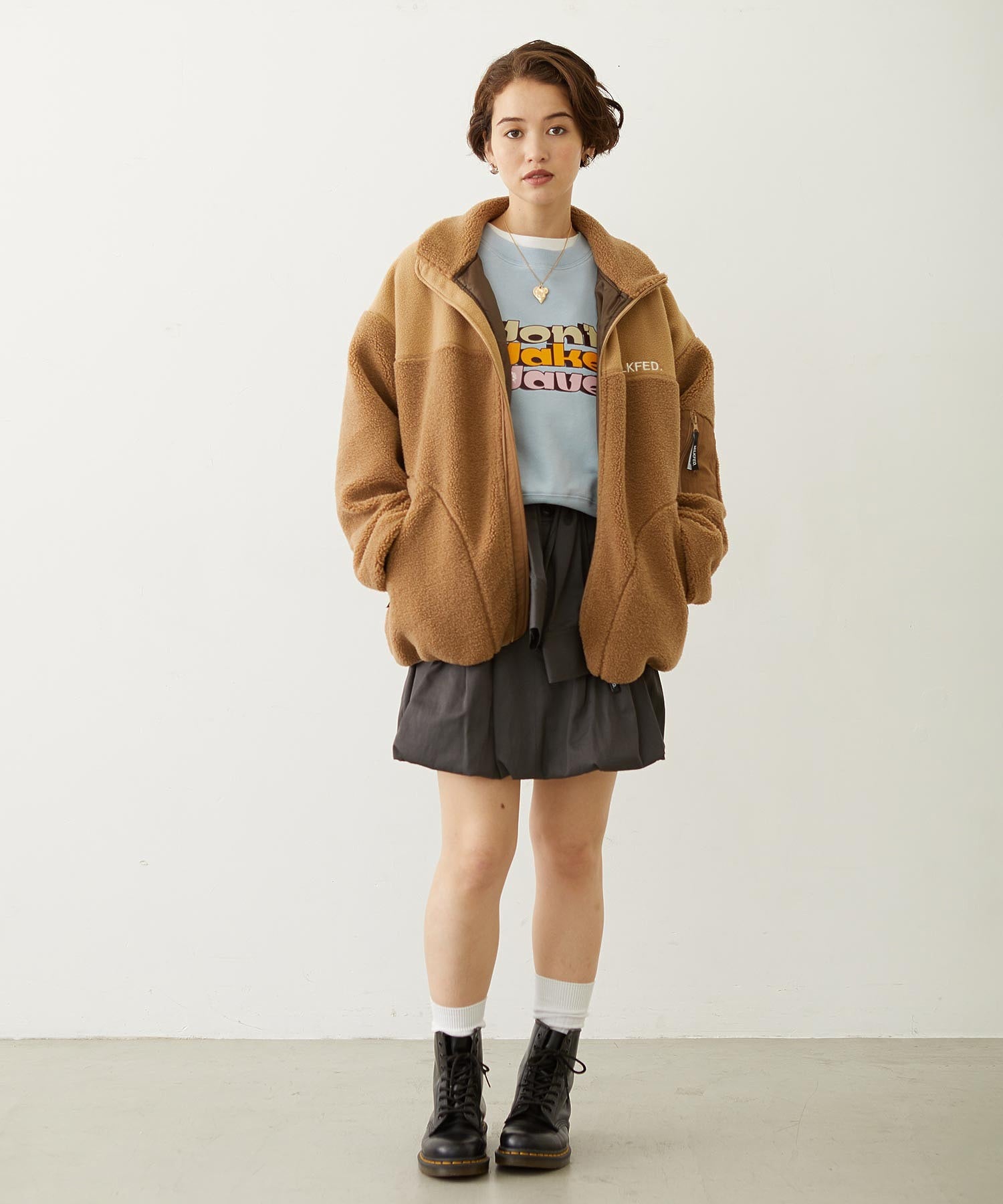 BAR LOGO BOA JACKET