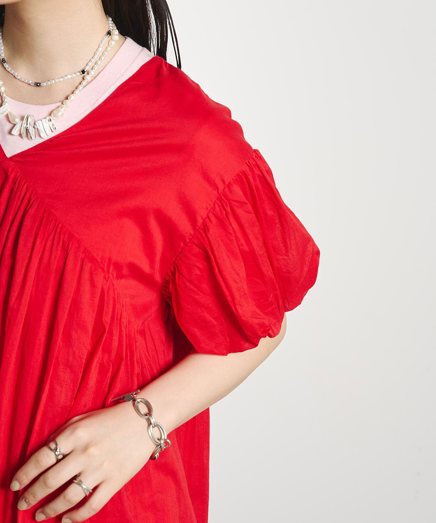 COTTON VOILE DRESS