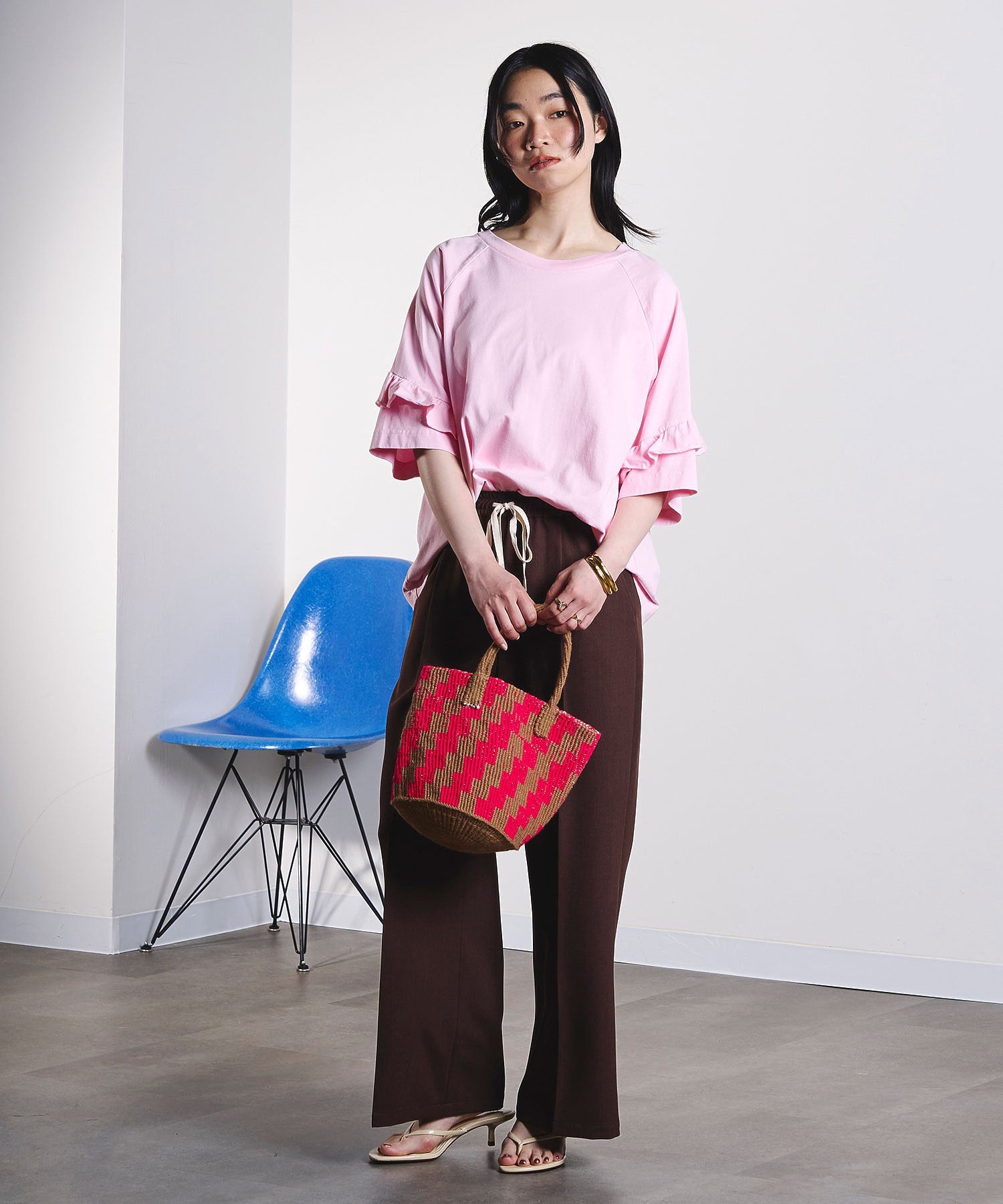AS/SISAL BASKET BAG