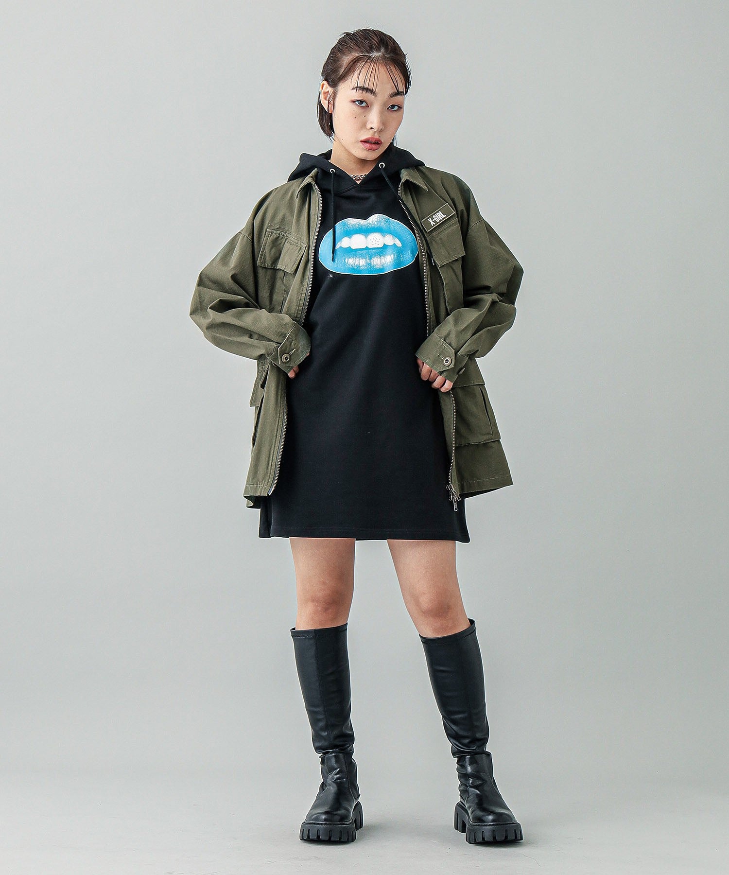 MILITARY SHIRT X-girl
