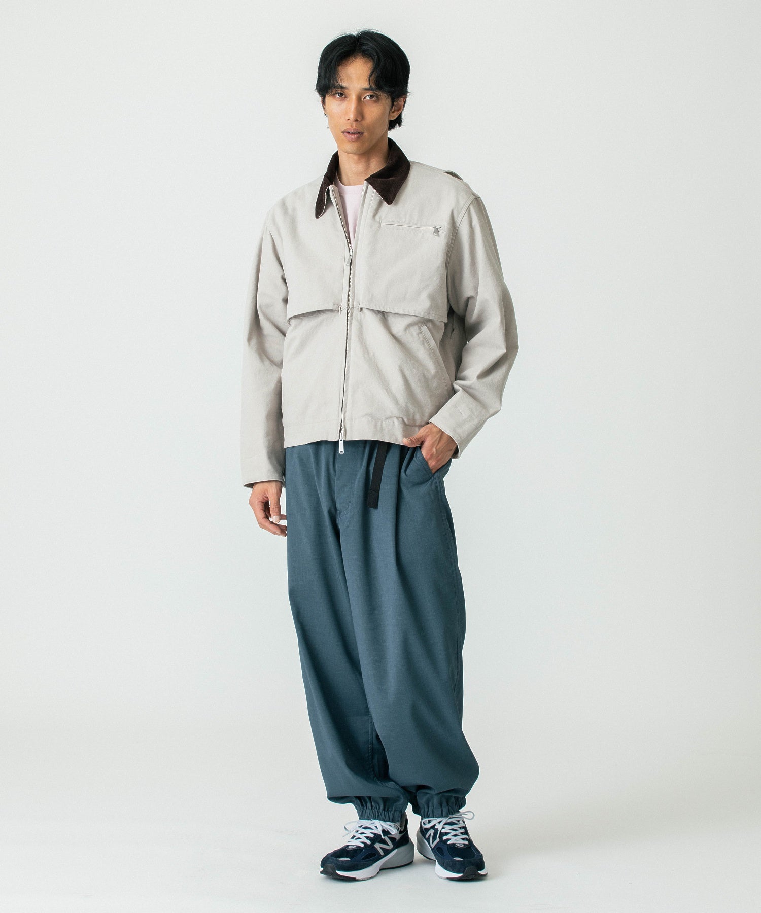 Hombre Nino/オンブレ・ニーニョ/POPLIN EASY PANTS/HN0251-PT0002