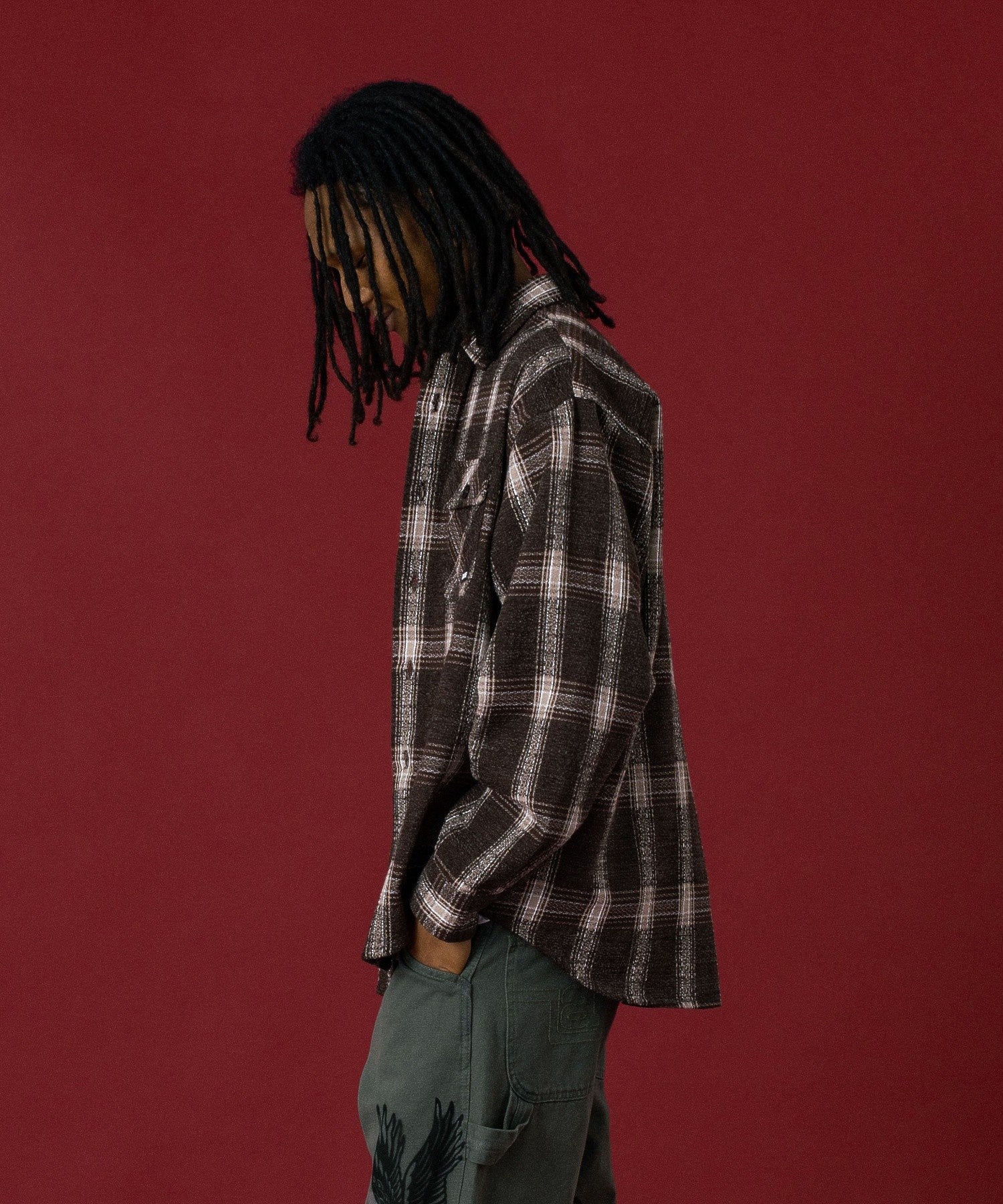 URBAN PLAID L/S SHIRT