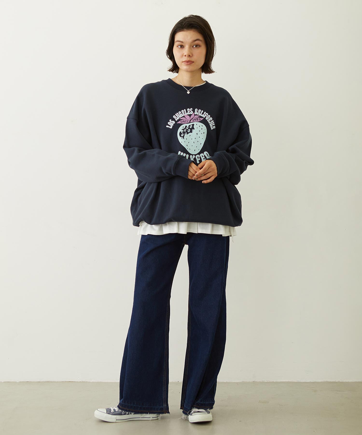 ASYMMETRIC FRILL TOP