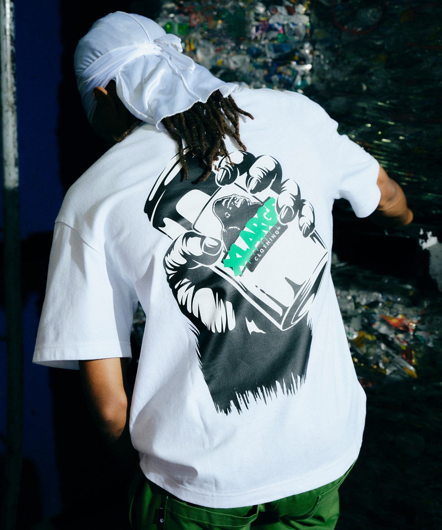XLARGE×LIXTICK GRAB OG CAN S/S TEE