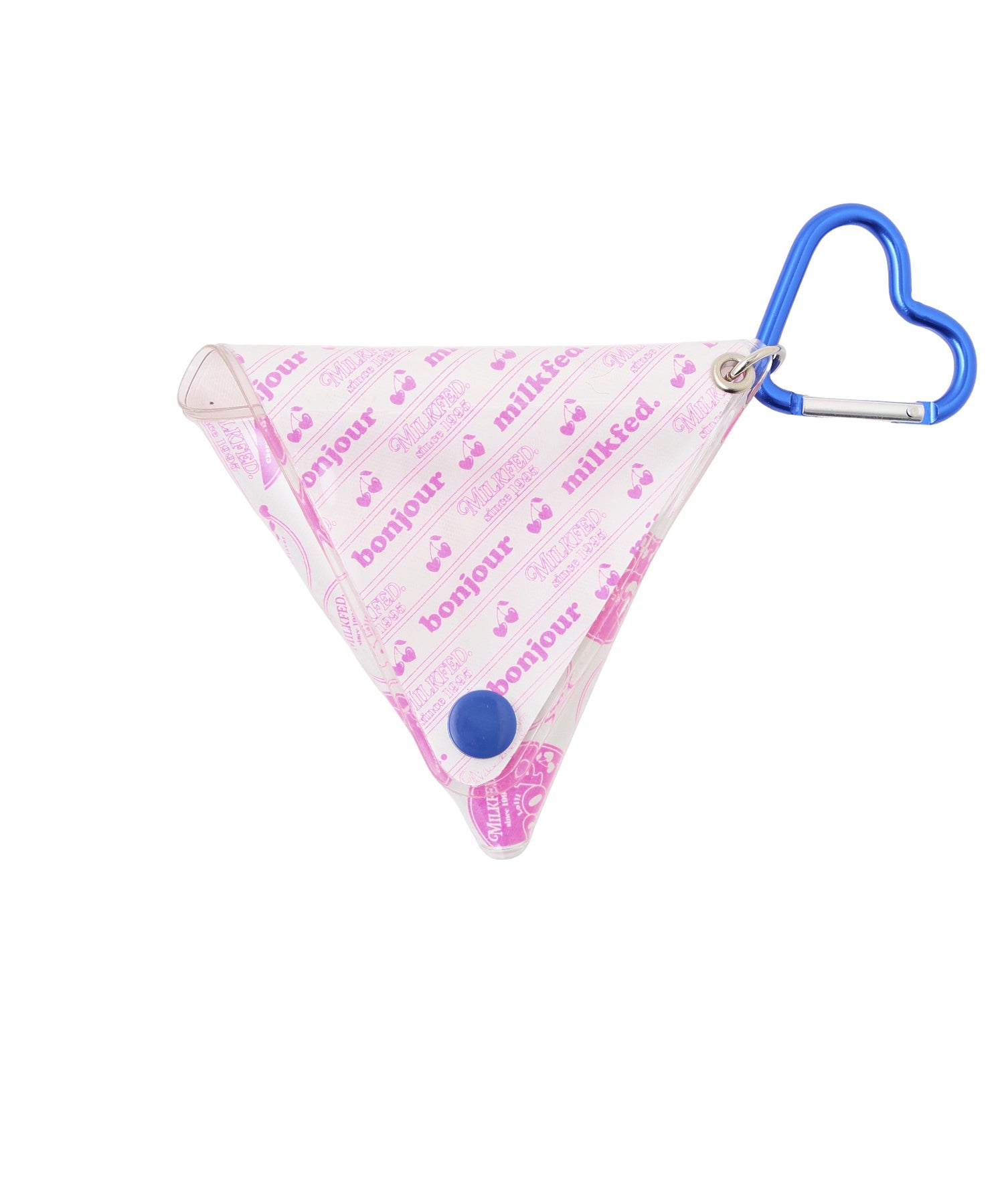 CHERRIES PRINT PVC TRIANGULAR CASE