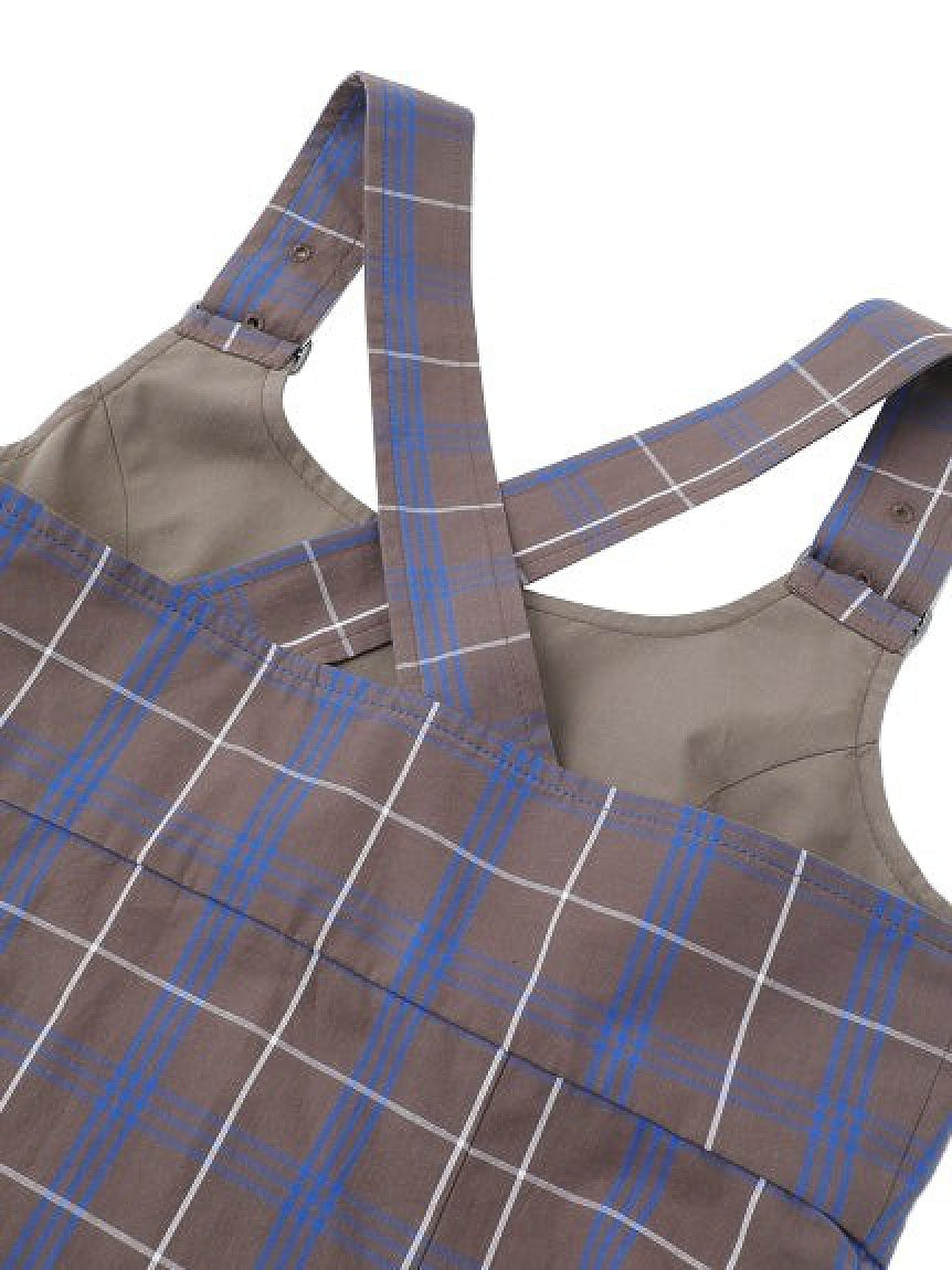 PLAID DRESS X-girl