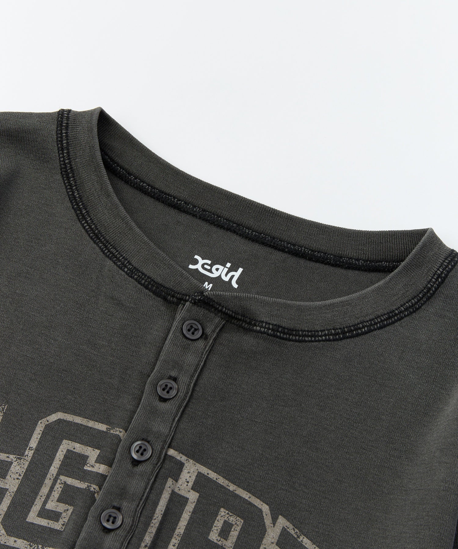 COLLEGE LOGO L/S COMPACT TOP