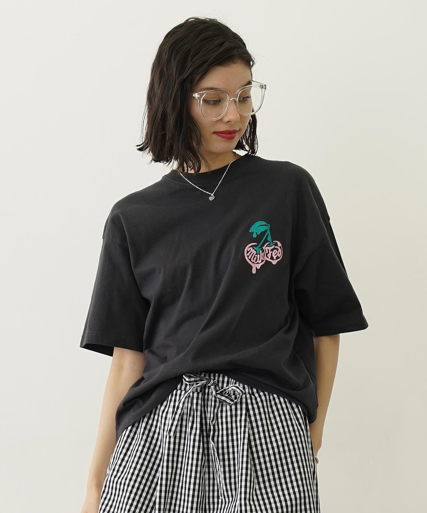 GLITTER MELTY CHERRIES S/S TEE