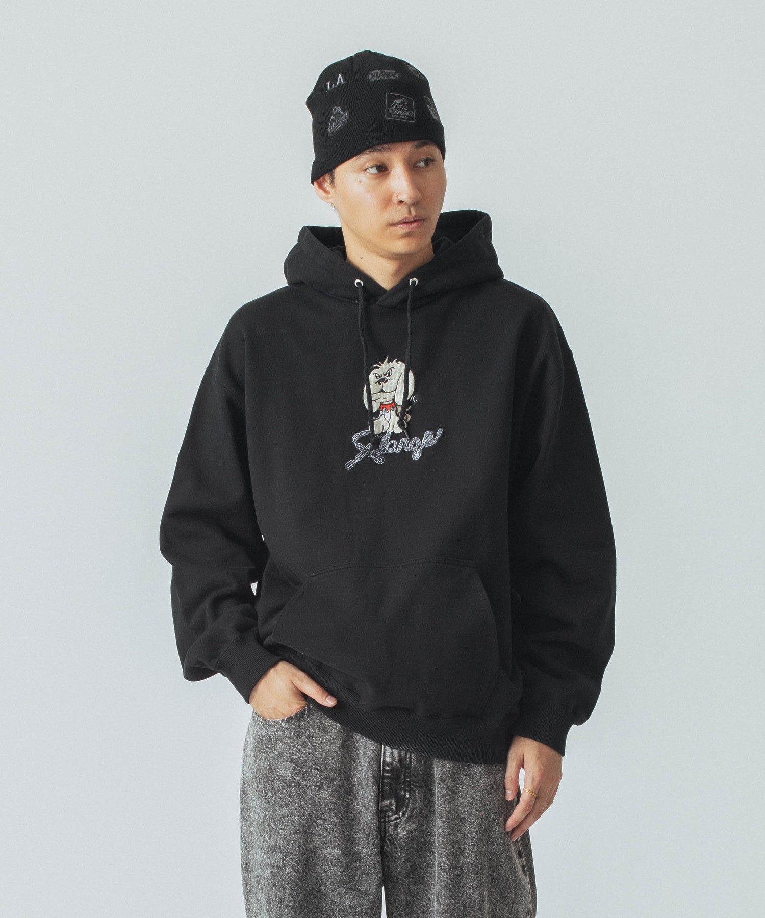 OFF LEASH HOODED SWEATSHIRT