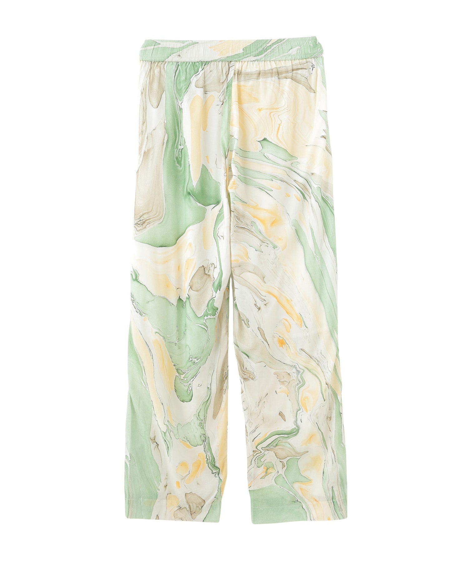 MARBLE PRINT EASY PANTS