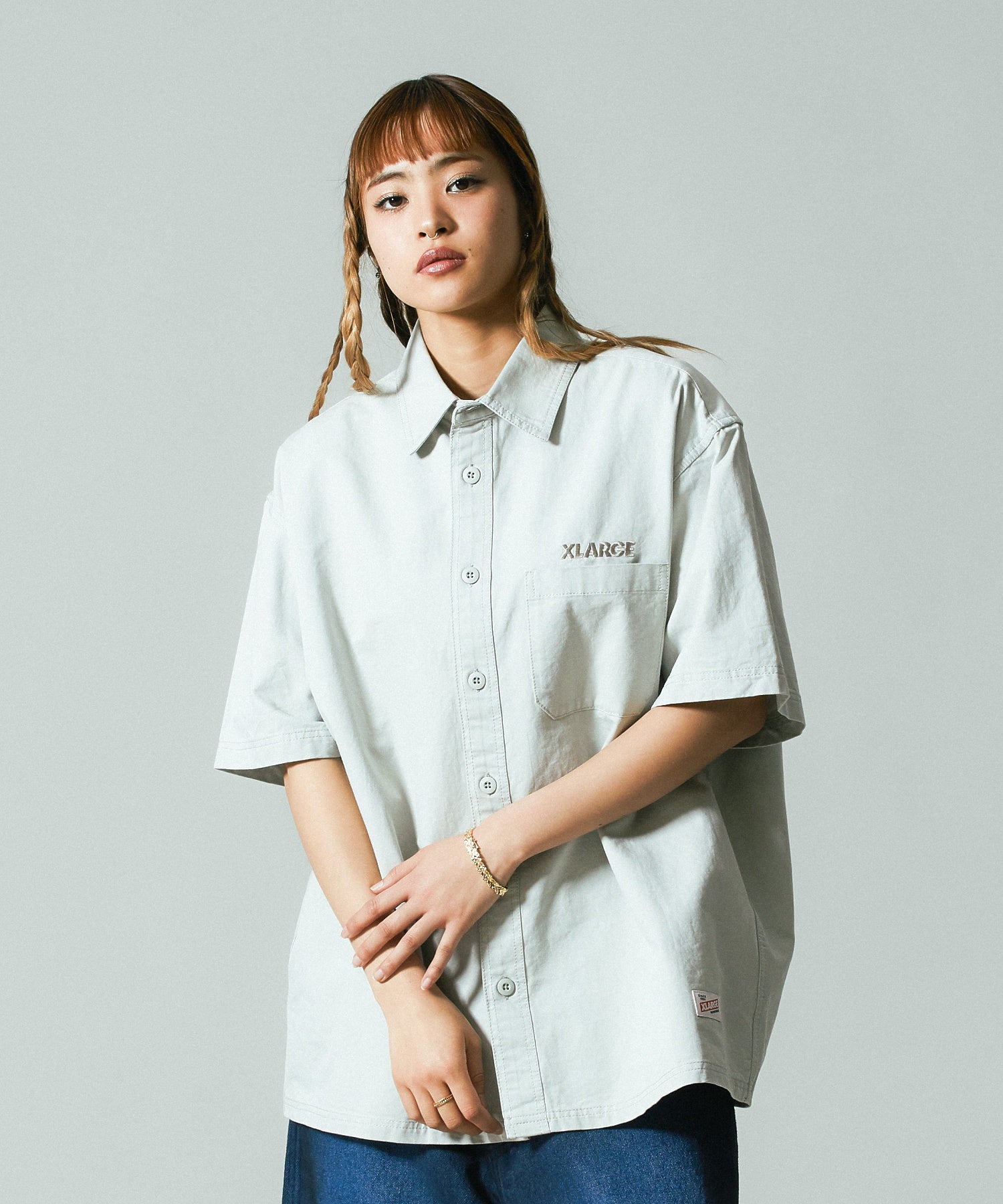 MODEL 身長165cm / 着用サイズ：Lサイズ