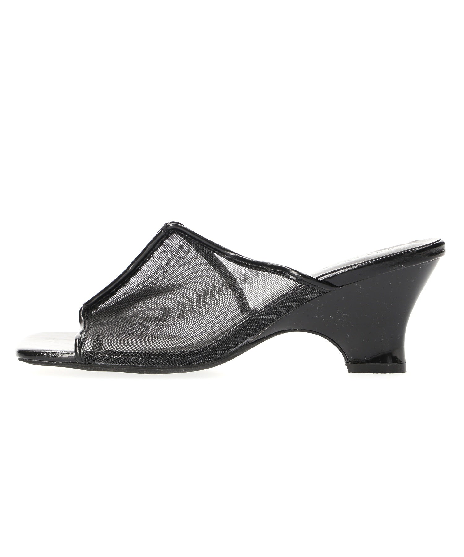 WEDGE TULLE SANDAL