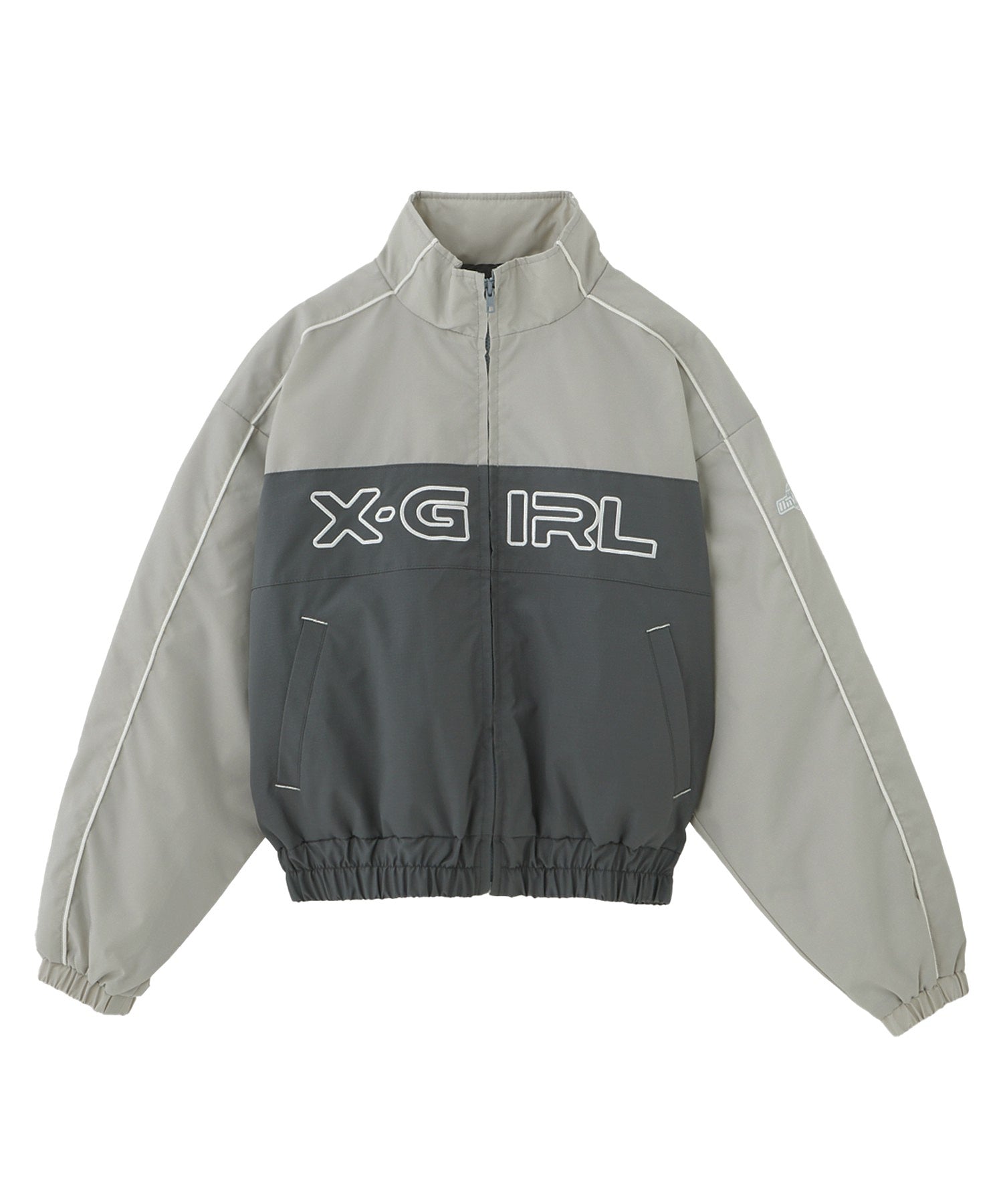 X-girl LOGO EMBROIDERY JACKET