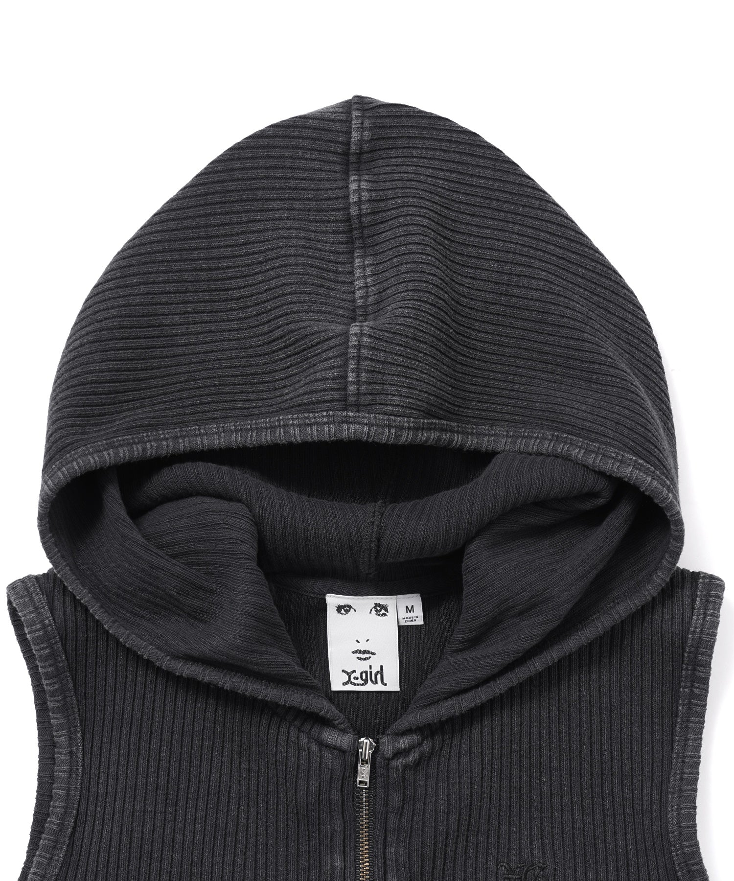 FADED ZIP UP HOODIE
