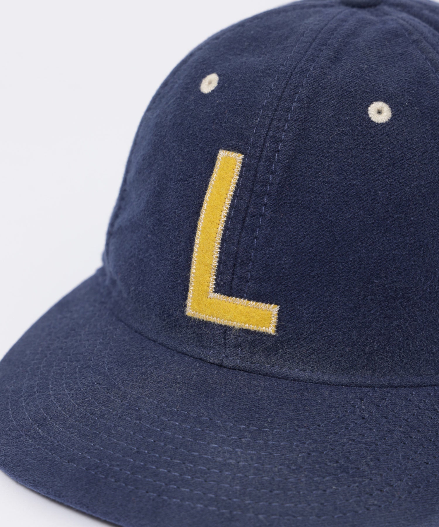 POLO RALPH LAUREN/ポロ ラルフ ローレン/FELT-PATCH CHAMOIS BASEBALL CAP