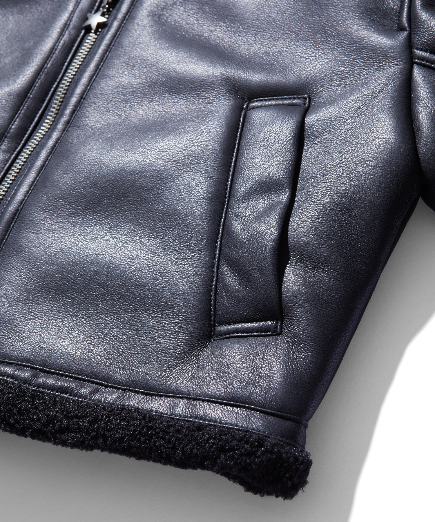 FAUX MOUTON JACKET