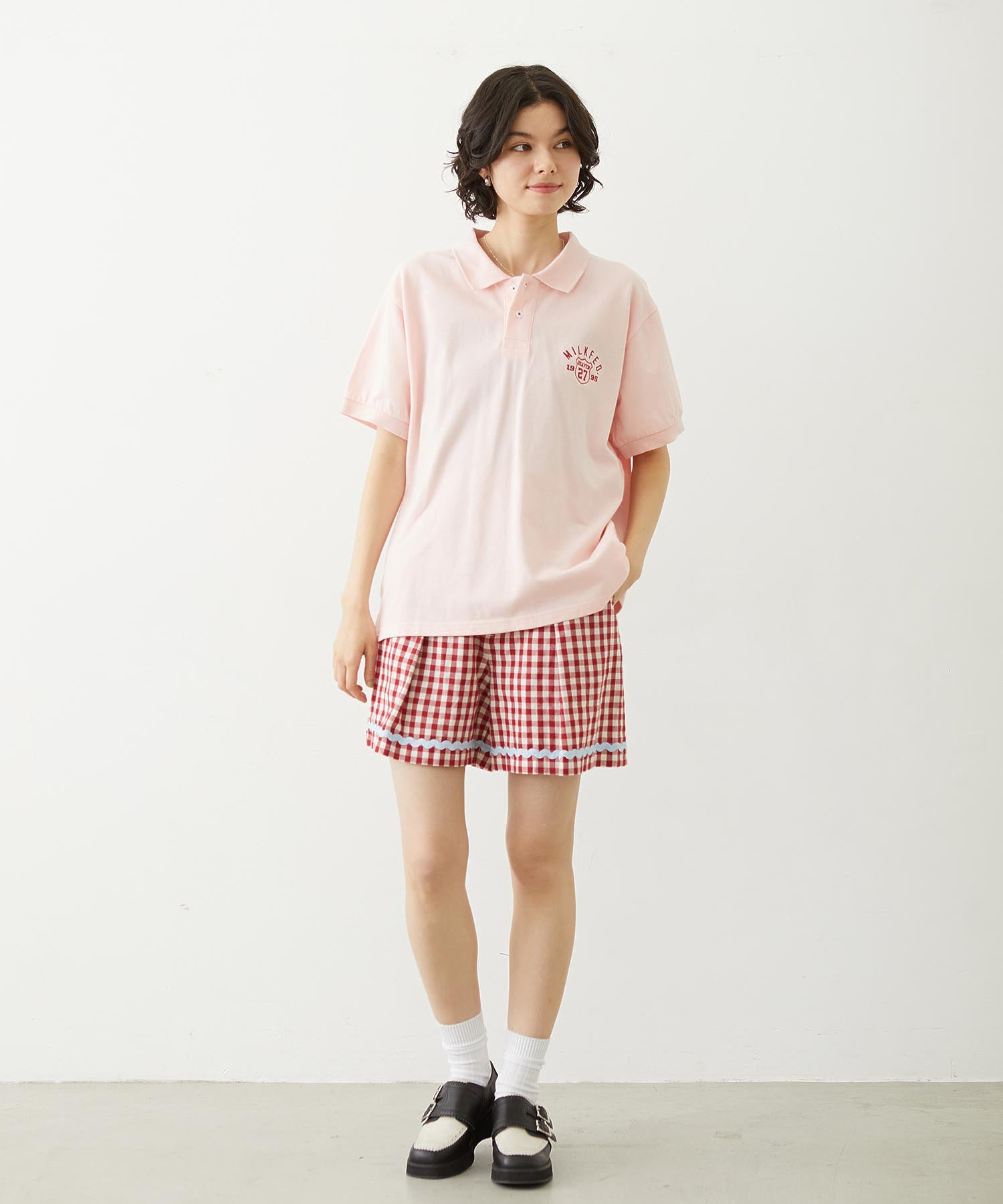 EMBLEM EMBROIDERED POLO SHIRT