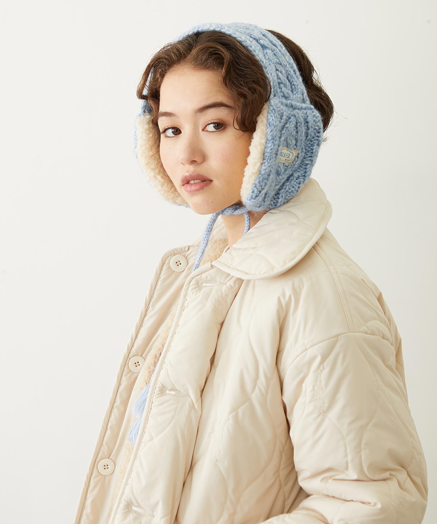 KNIT EAR MUFF