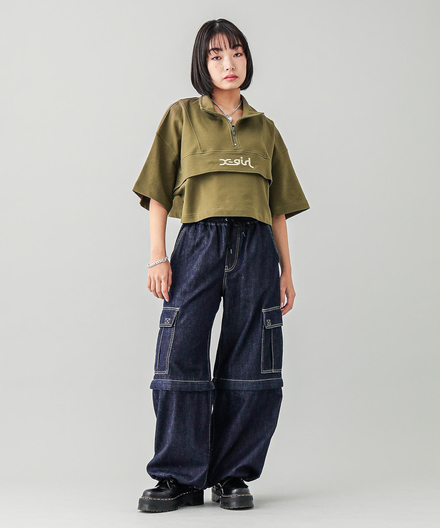 model　H:161cm 着用サイズ:M