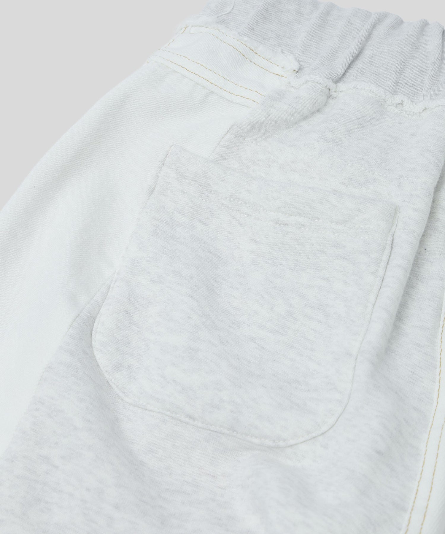 FACETASM/ファセッタズム/DENIM MERGING SWT PANTS MYK-PT-08