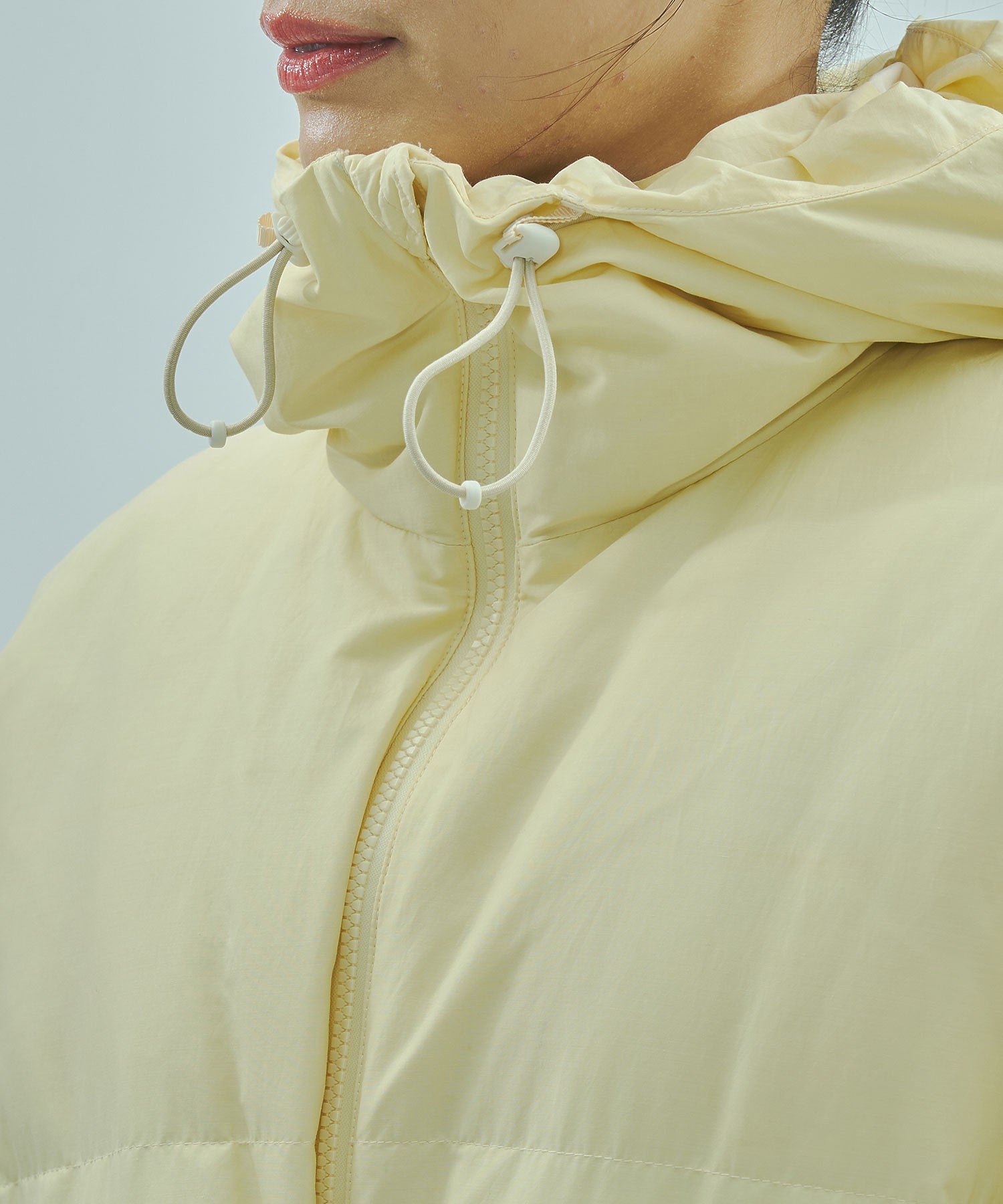 【イエローROSE BUD限定カラー】F/CE./RECYCLED DOWN HOOD BLOUSON