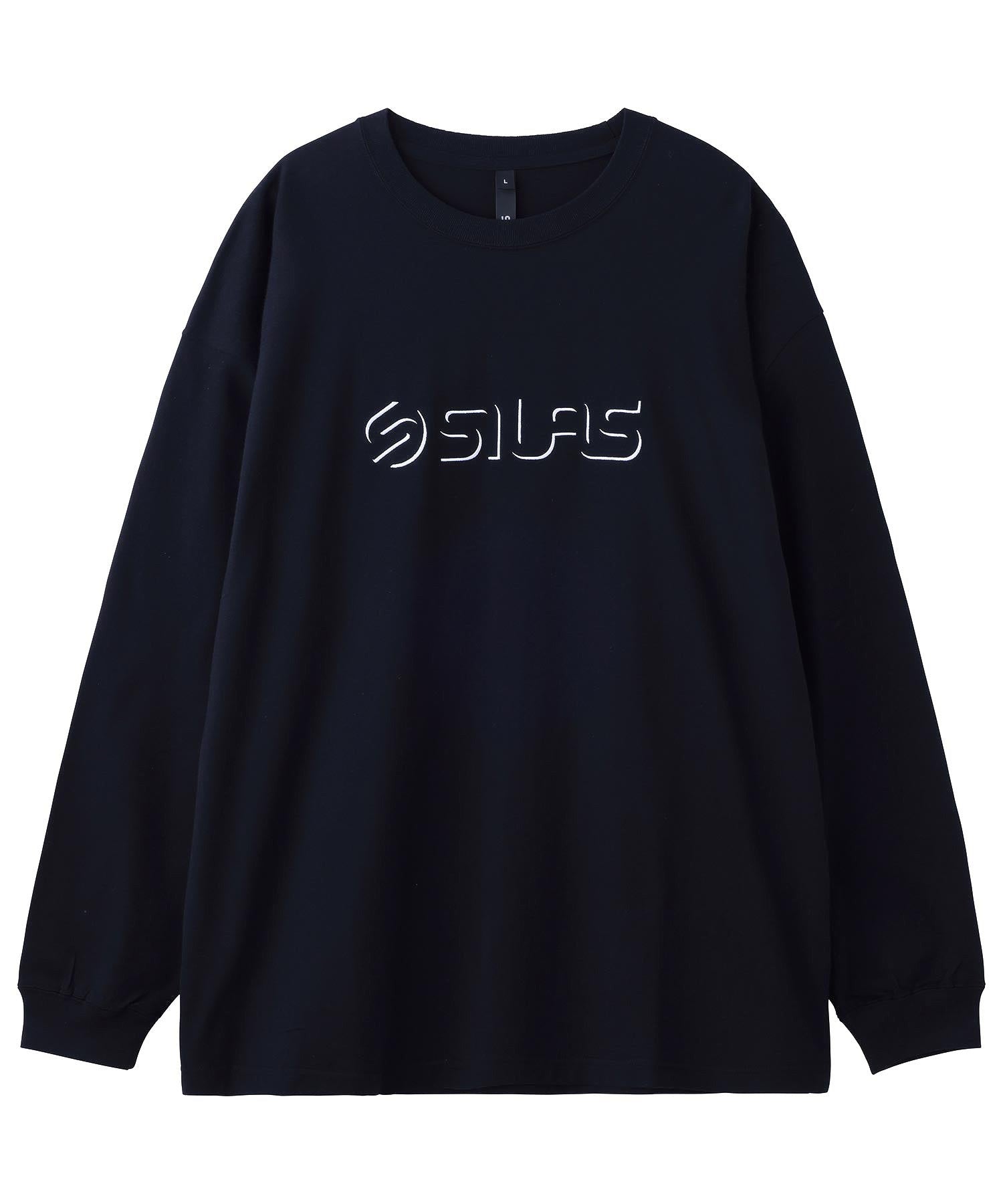 SHADOW LOGO EMBROIDERY WIDE L/S TEE SILAS