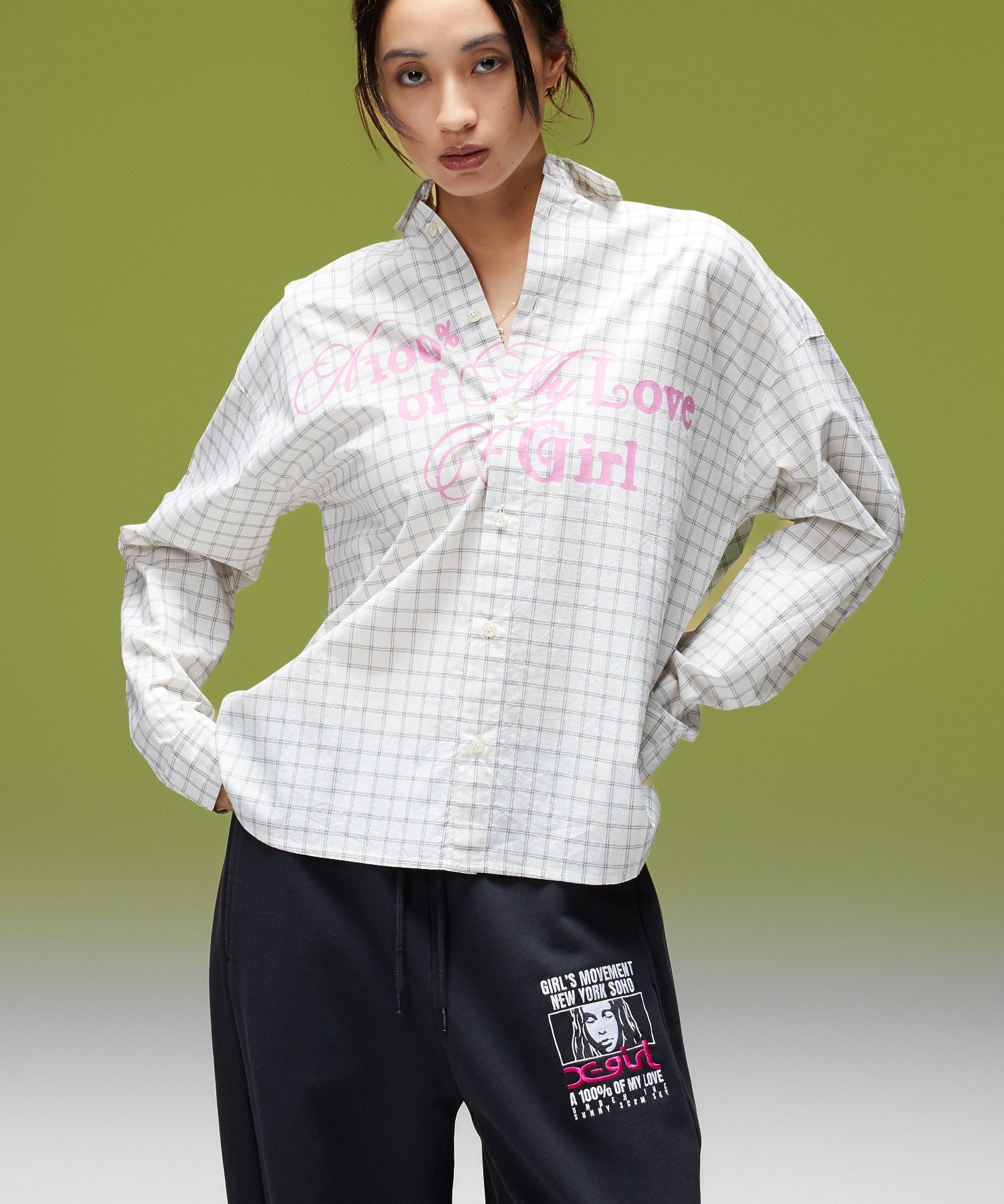 FACE BOX AND MESSAGE SWEATPANTS