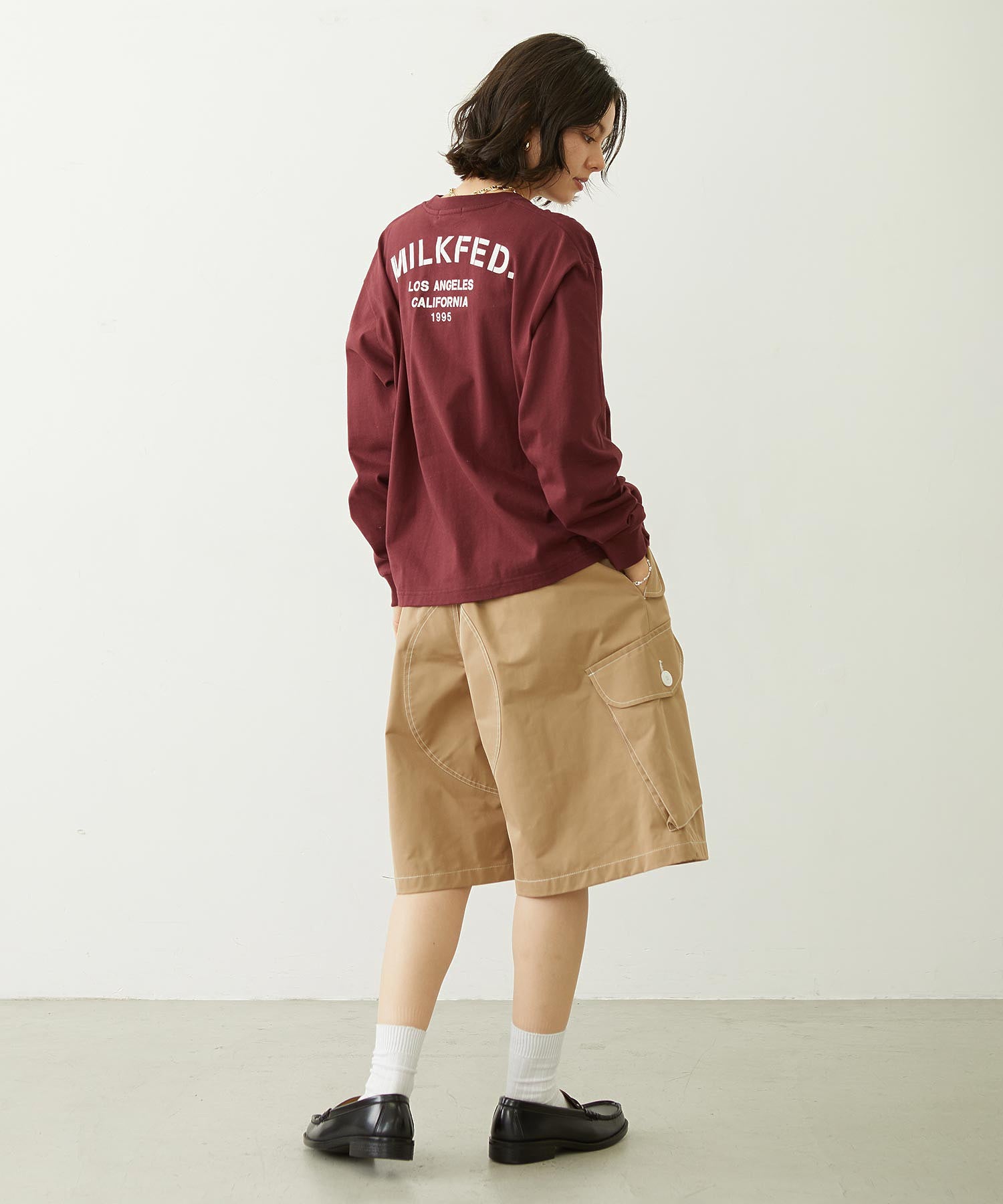 STENCIL ARCH LOGO L/S TEE
