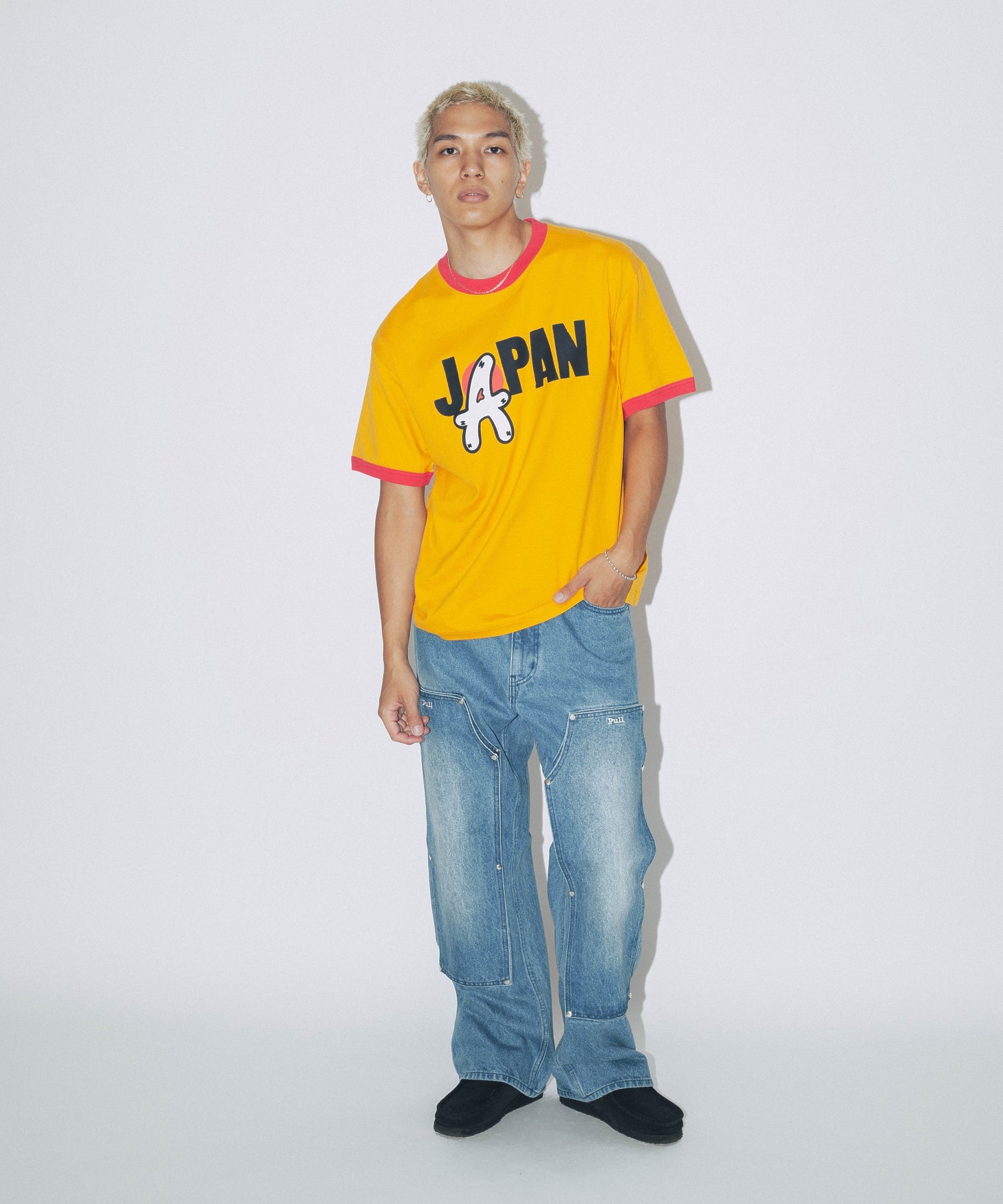 XLARGE×Blu Boy RINGER S/S TEE