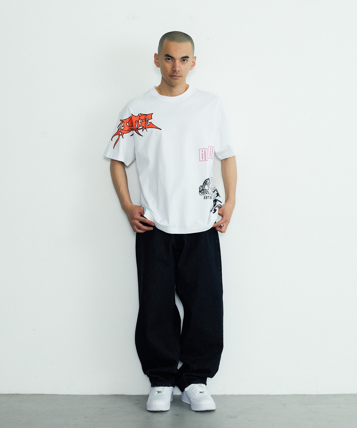 BALLOON DENIM PANTS