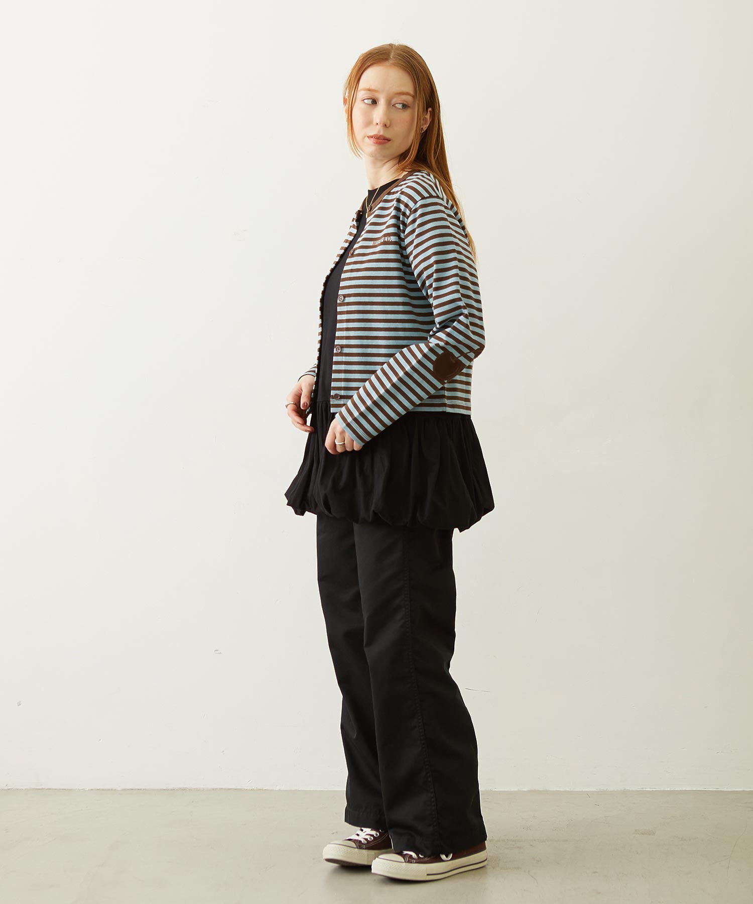 CHERRY ELBOW CARDIGAN