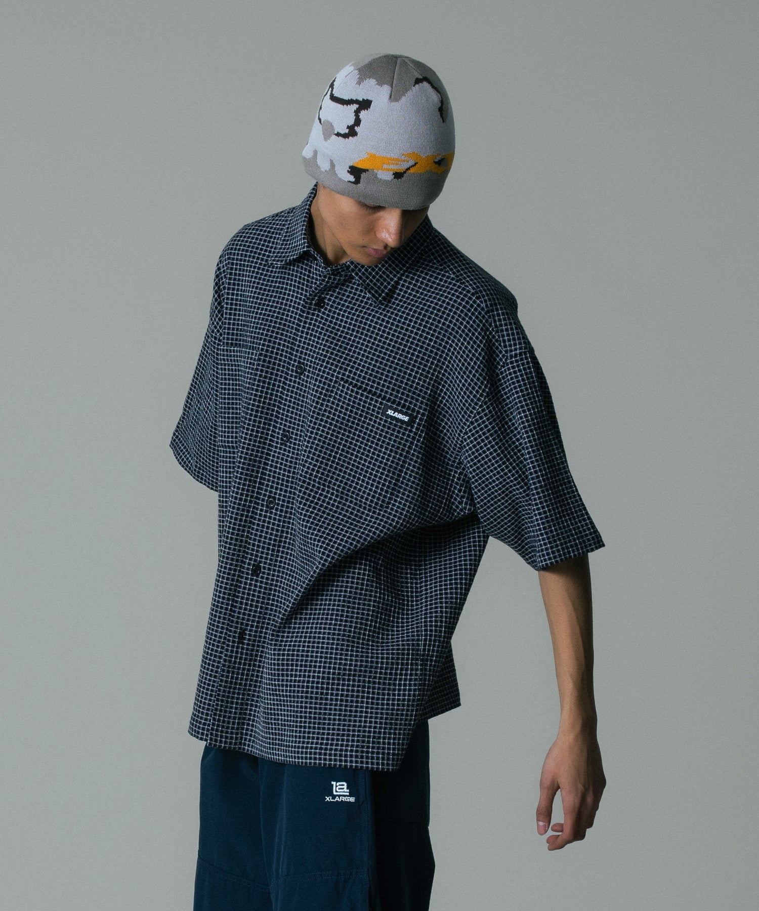 PLAID S/S SHIRT