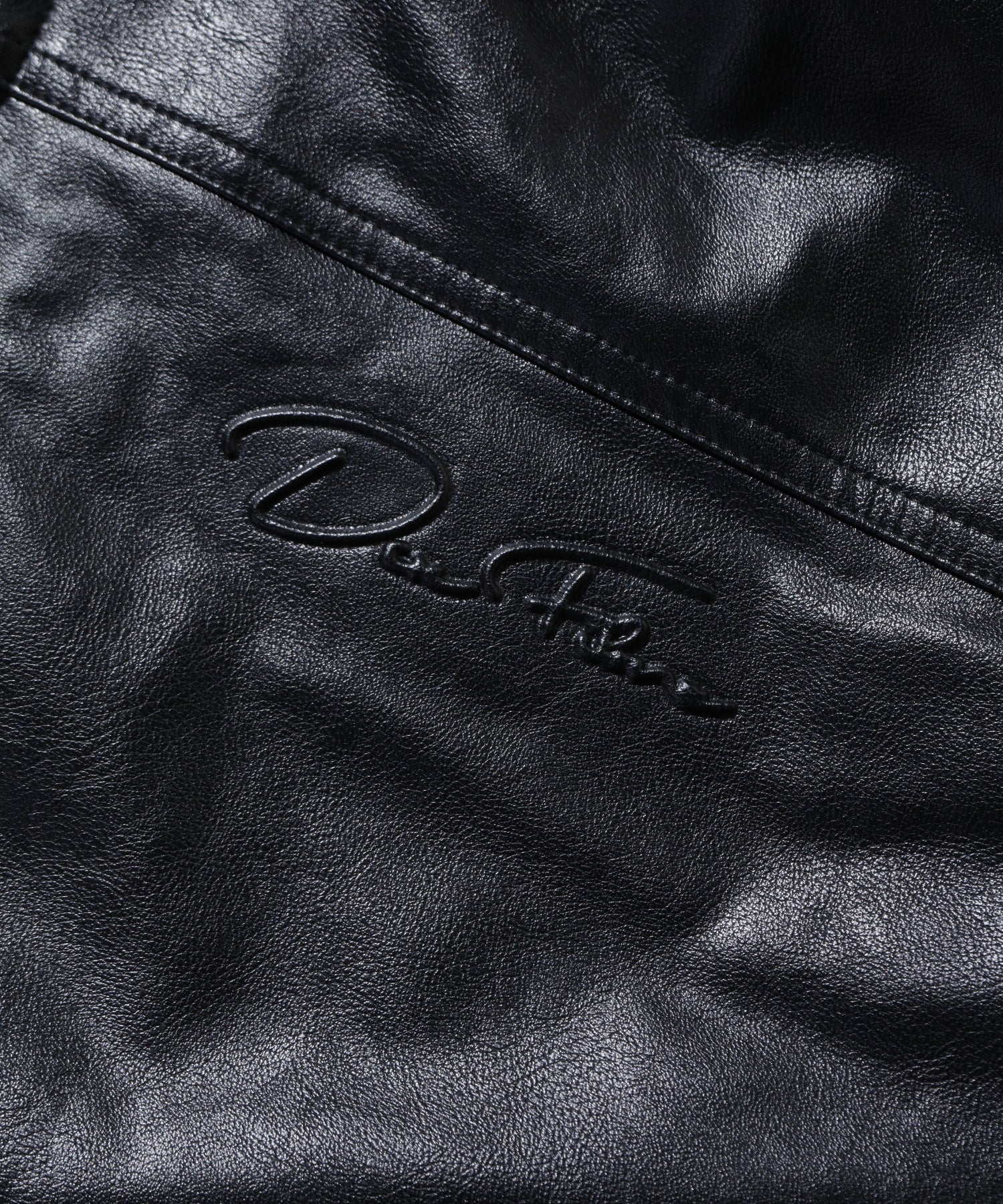 XLARGE×DexFilmz FAUX LEATHER JACKET