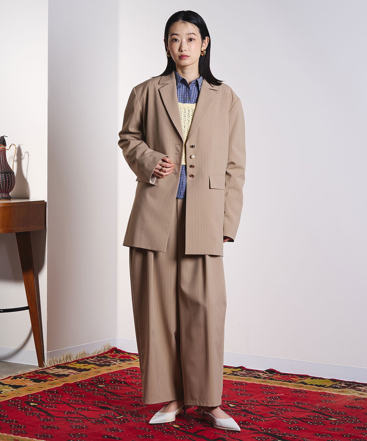 model:169cm 着用サイズ:S