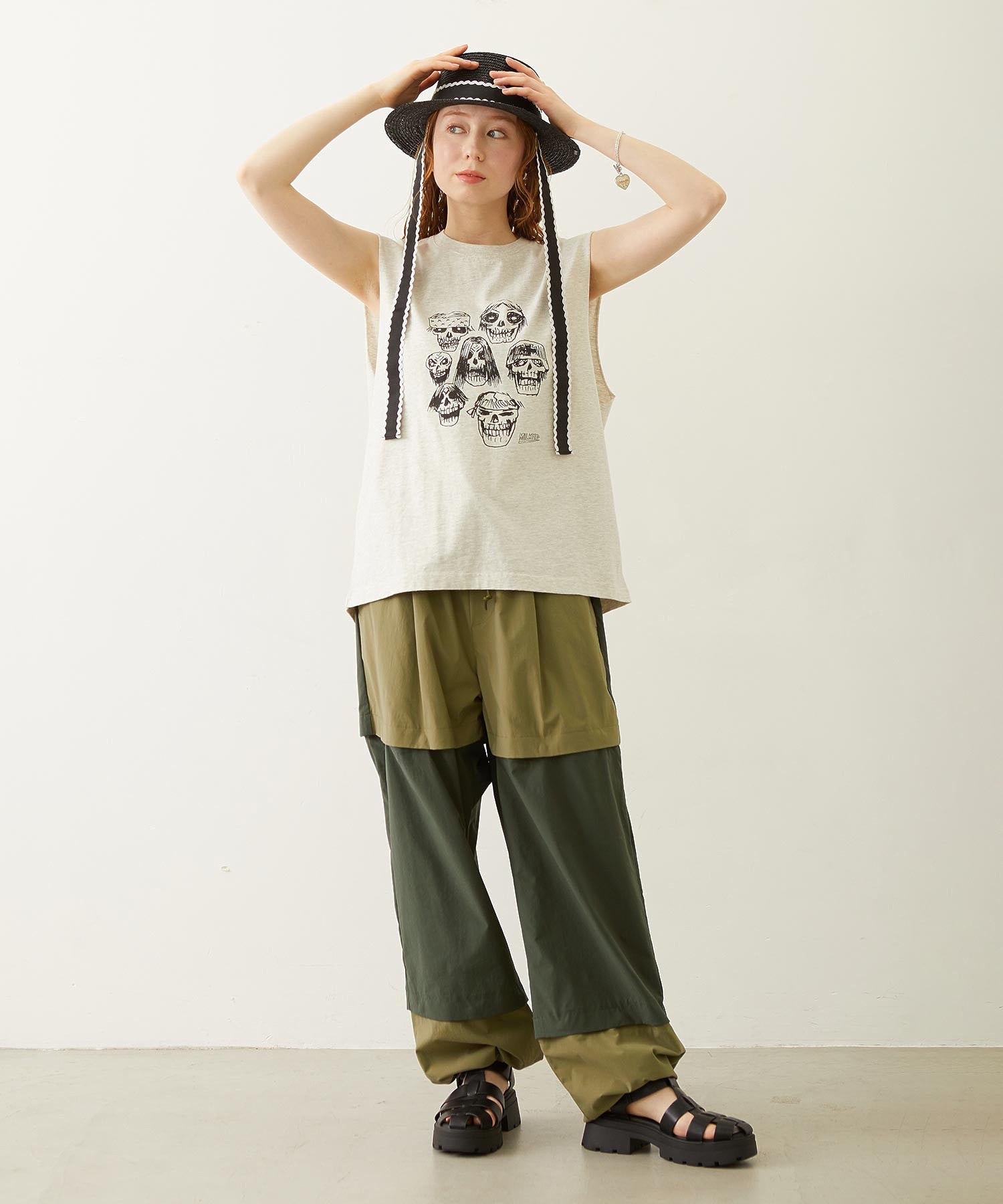 BICOLOR PANTS