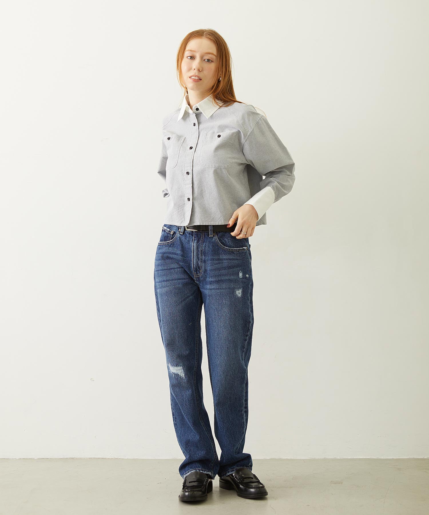 ACCENT COLLAR and CUFFS SHIRT