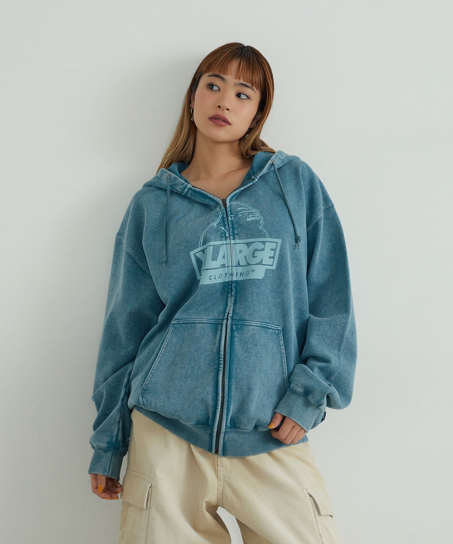 MODEL身長：165cm / 着用サイズ：Lサイズ