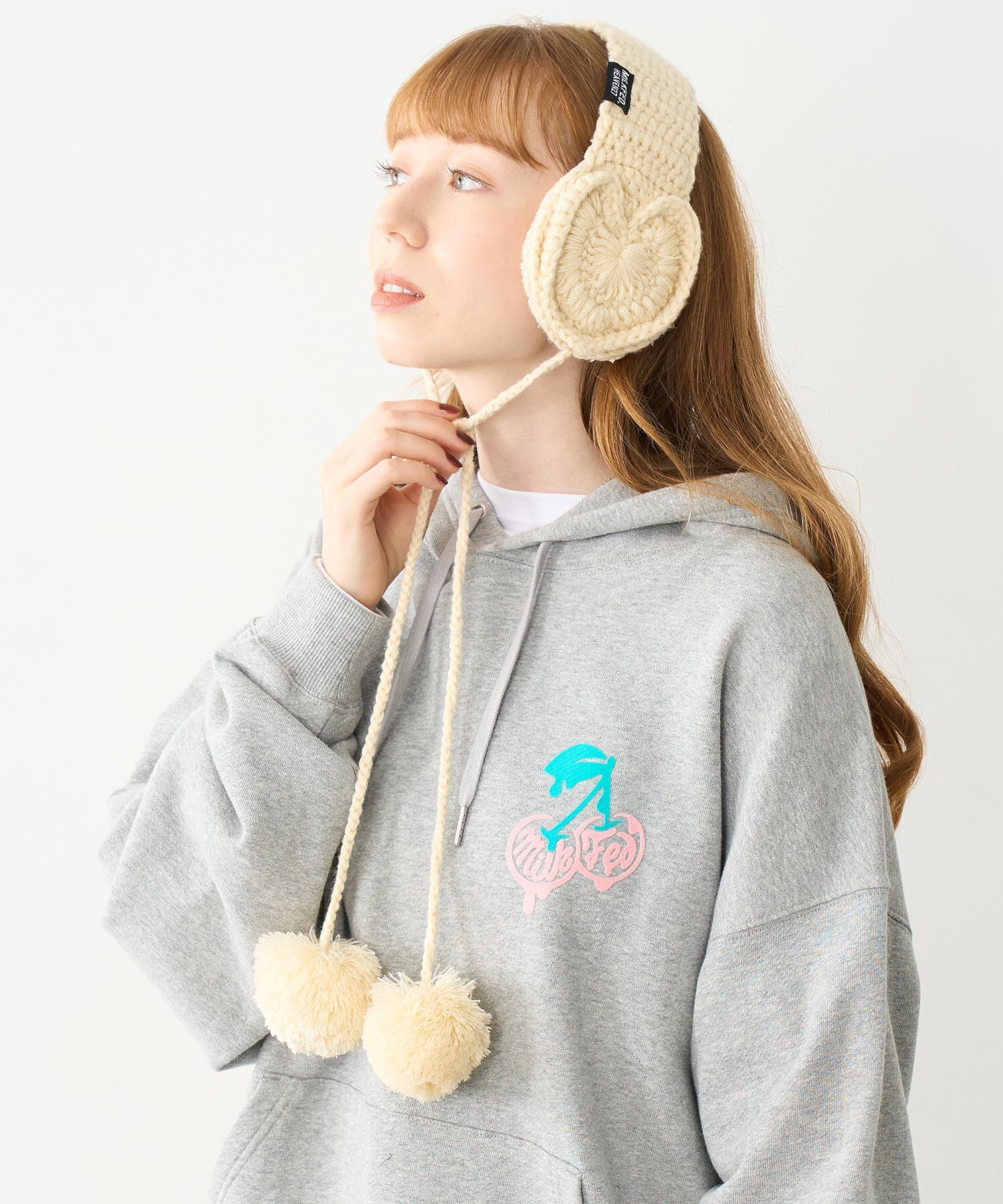 HEART KNIT EARMUFFS