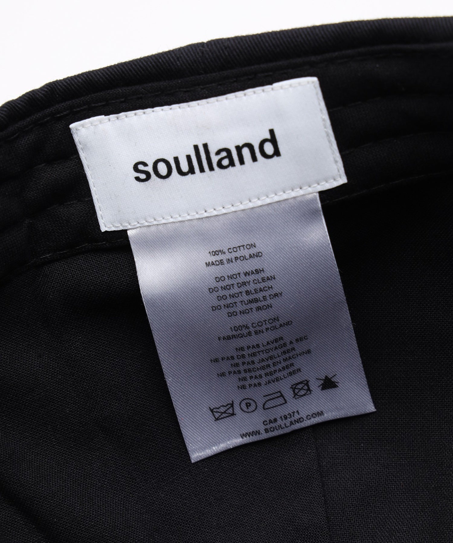SOULLAND/ソウルランド/IDE cap logo 52044-1367