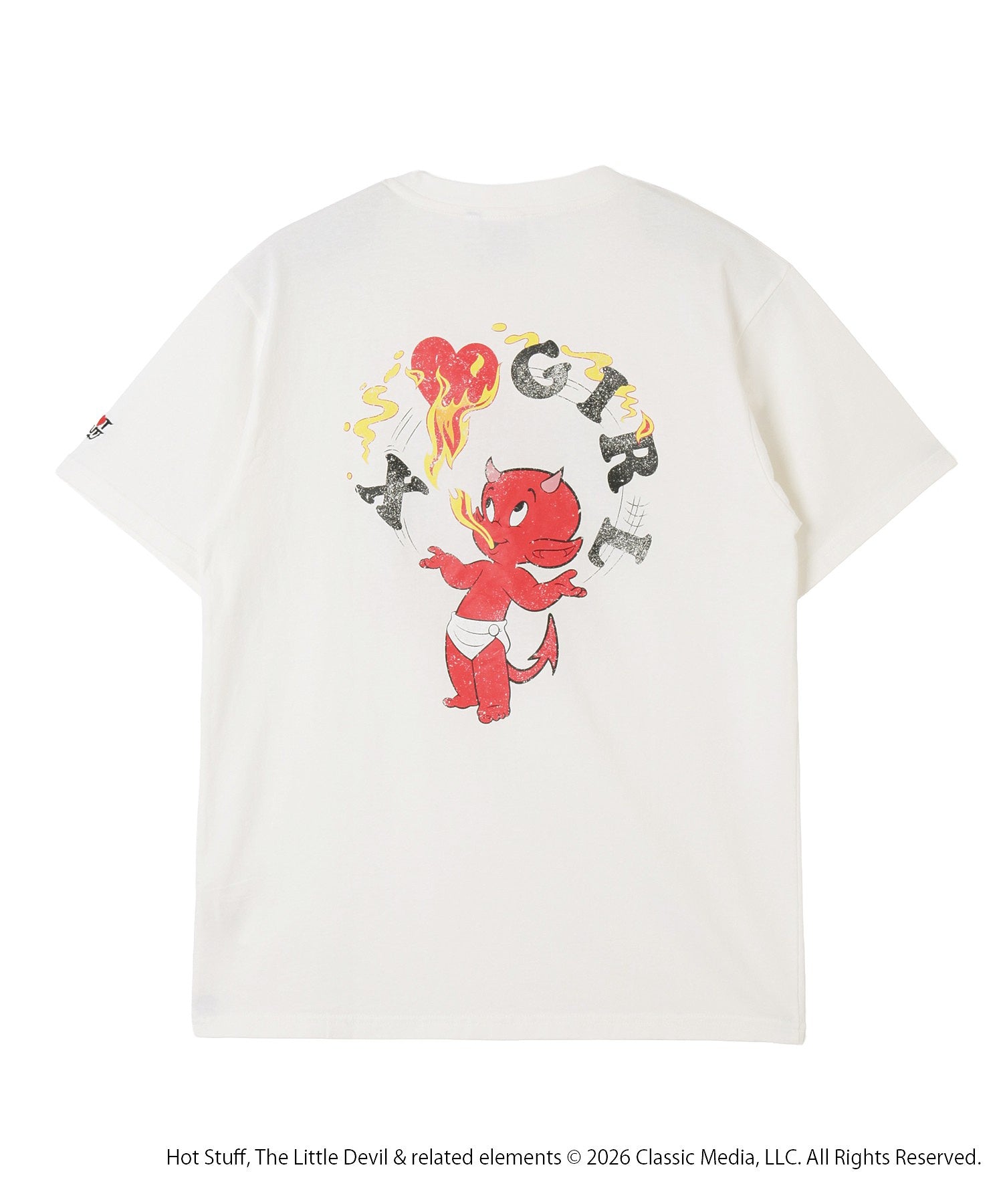 X-girl | HOT STUFF FADED S/S TEE