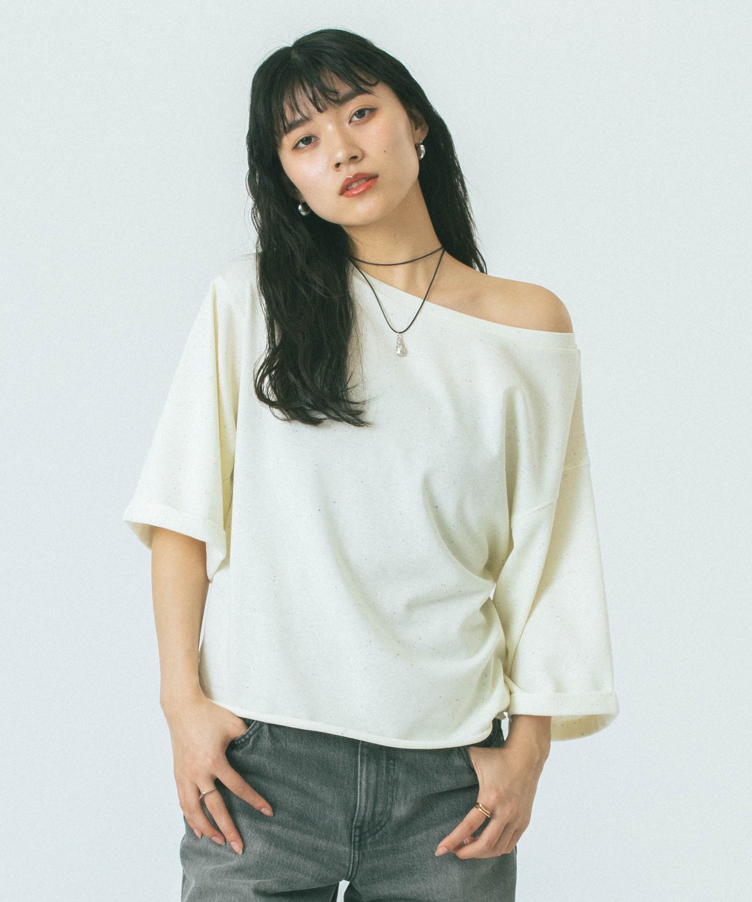 model:167cm 着用サイズ:ONE SIZE