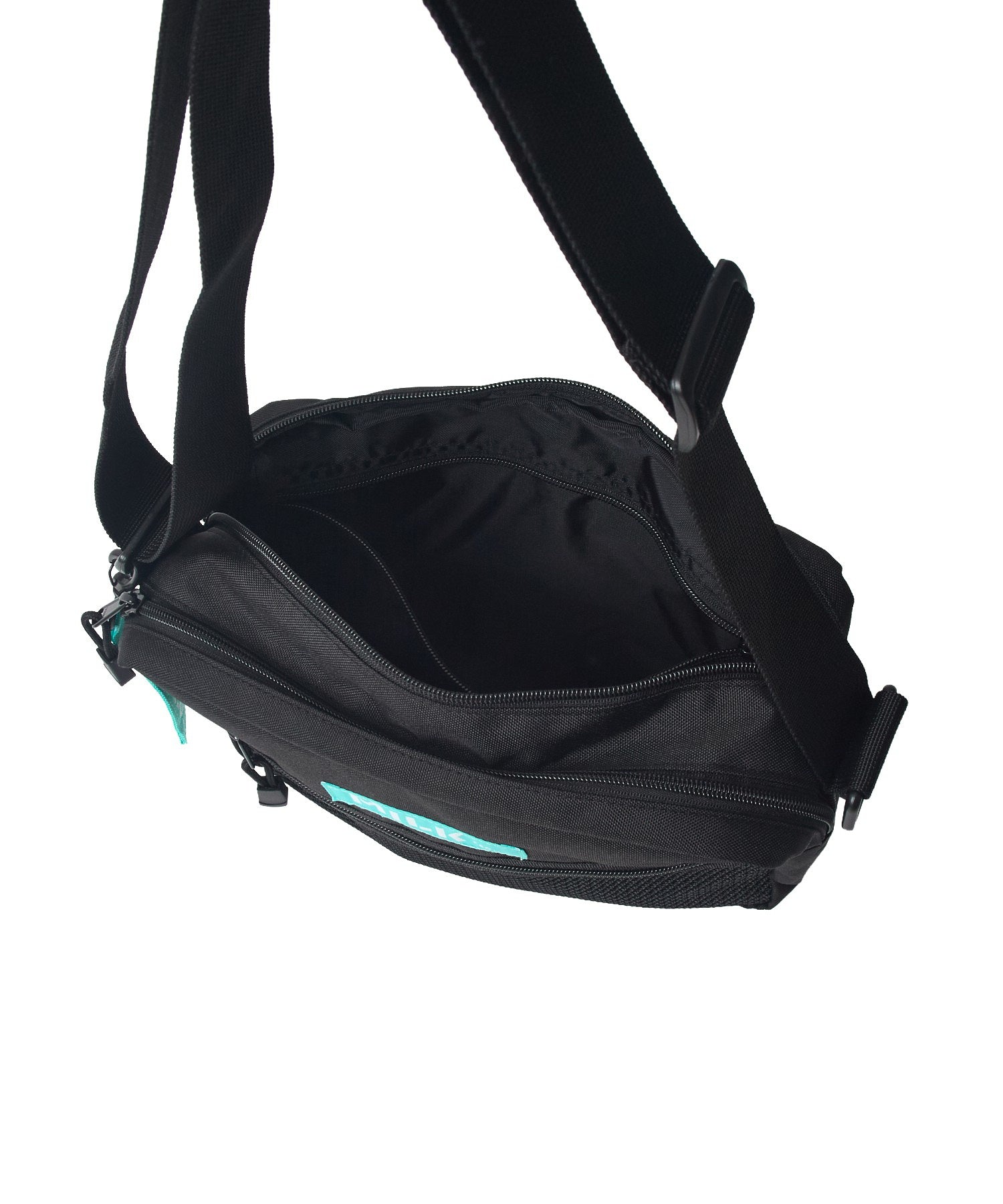 SHOULDER WIDE BAG MESH POCKET LtGREEN