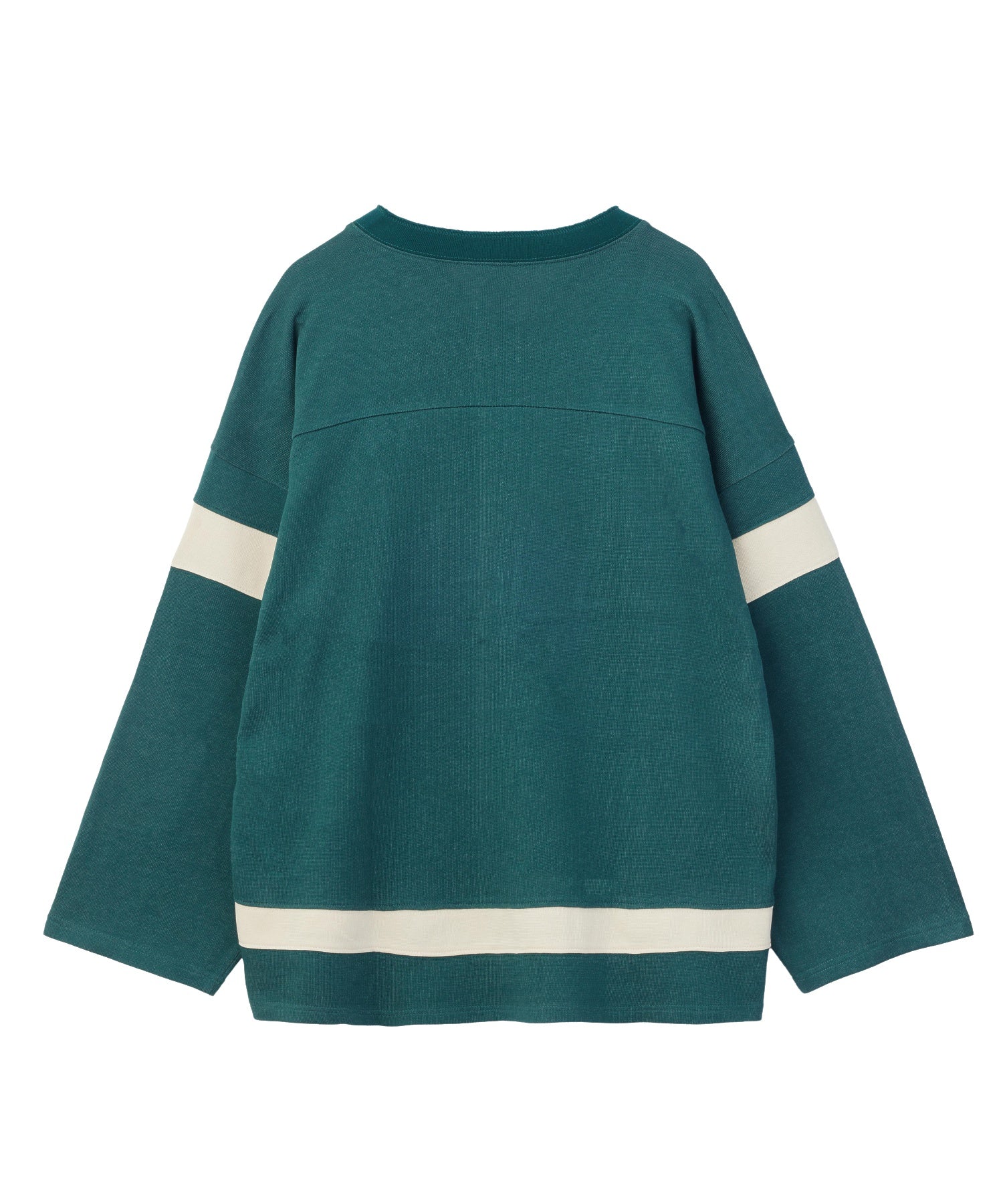 LACED UP FOOTBALL L/S TOP
