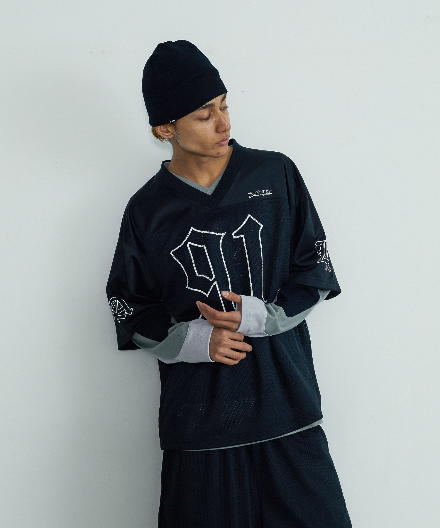 MODEL身長：183cm / 着用サイズ：Lサイズ