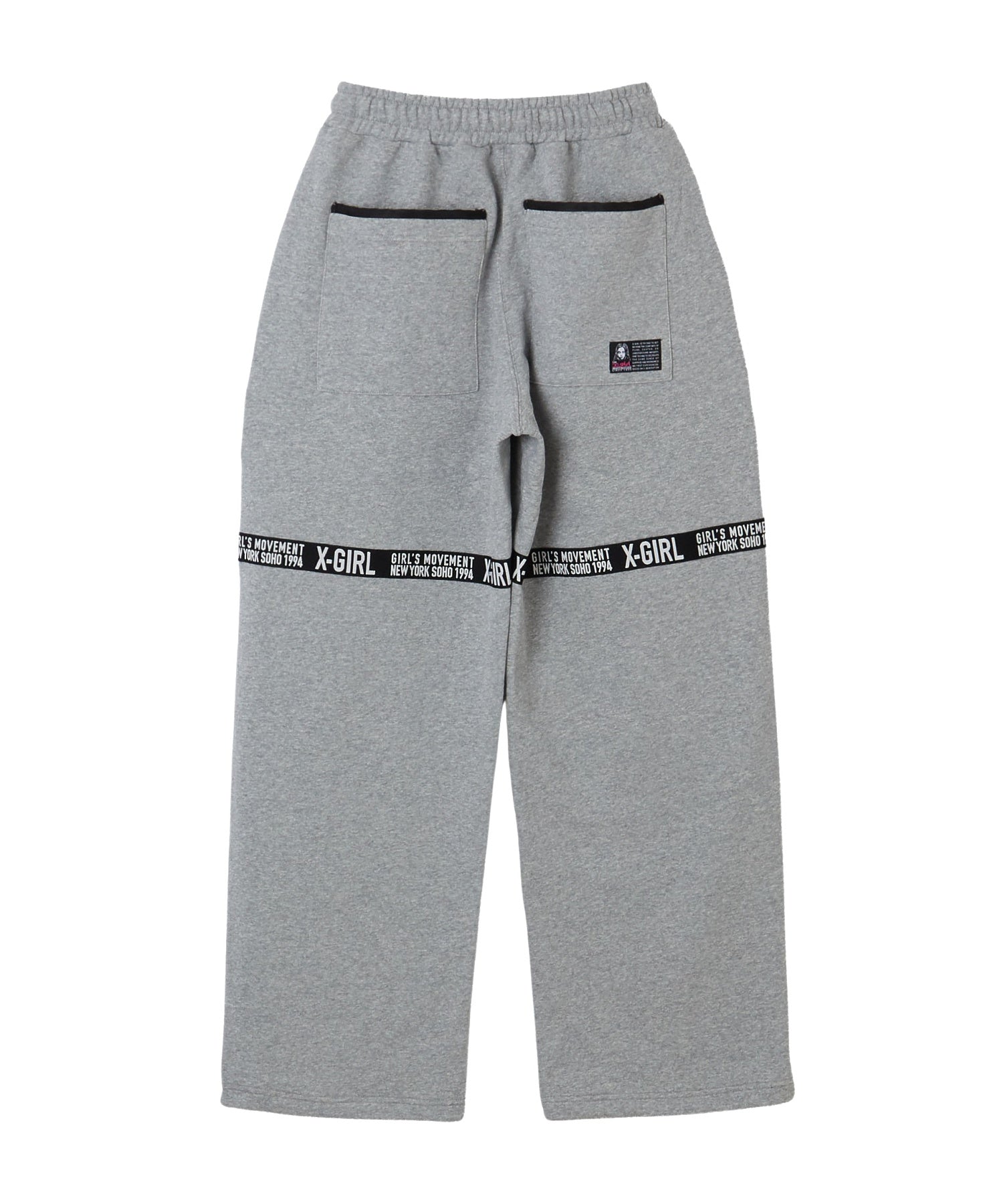 X-girl LOGO TAPE SWEATPANTS