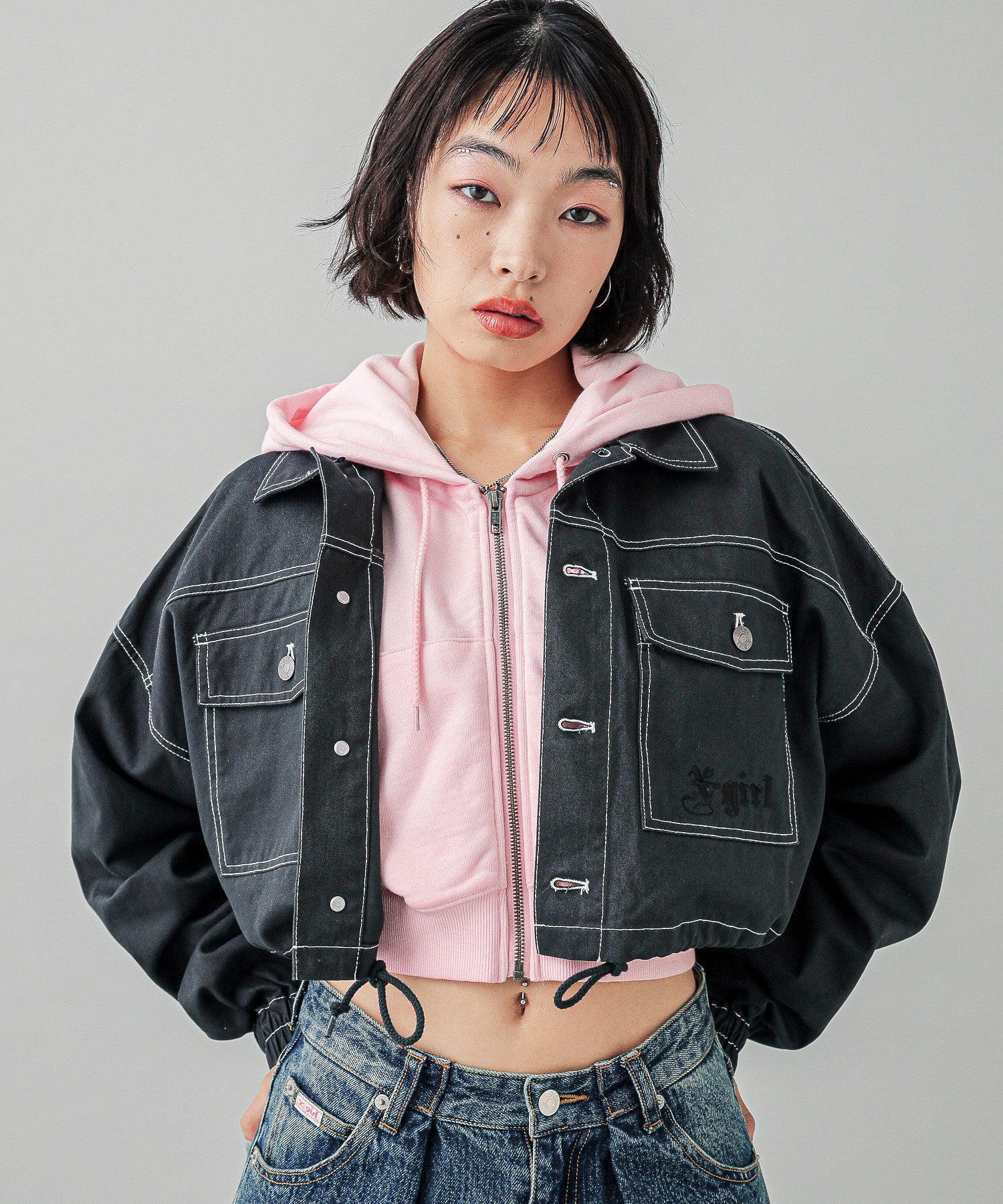 2WAY CROPPED JACKET