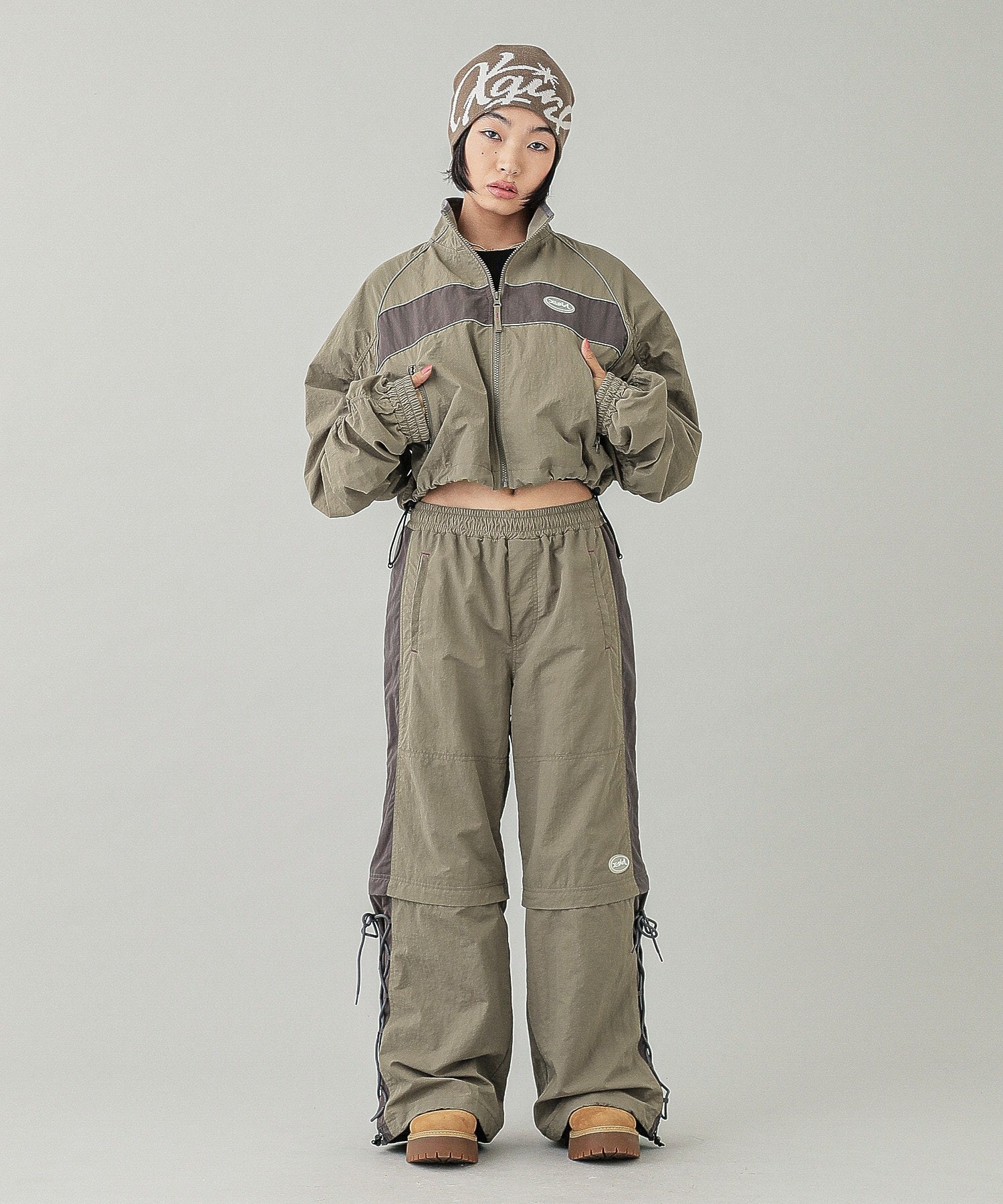 CROPPED TRACK JACKET