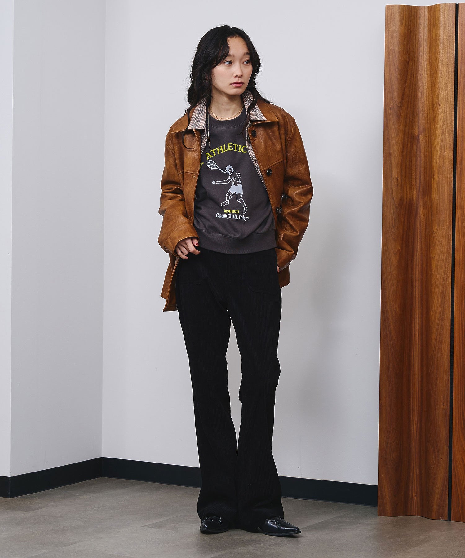 model:161cm 着用サイズ:ONE SIZE