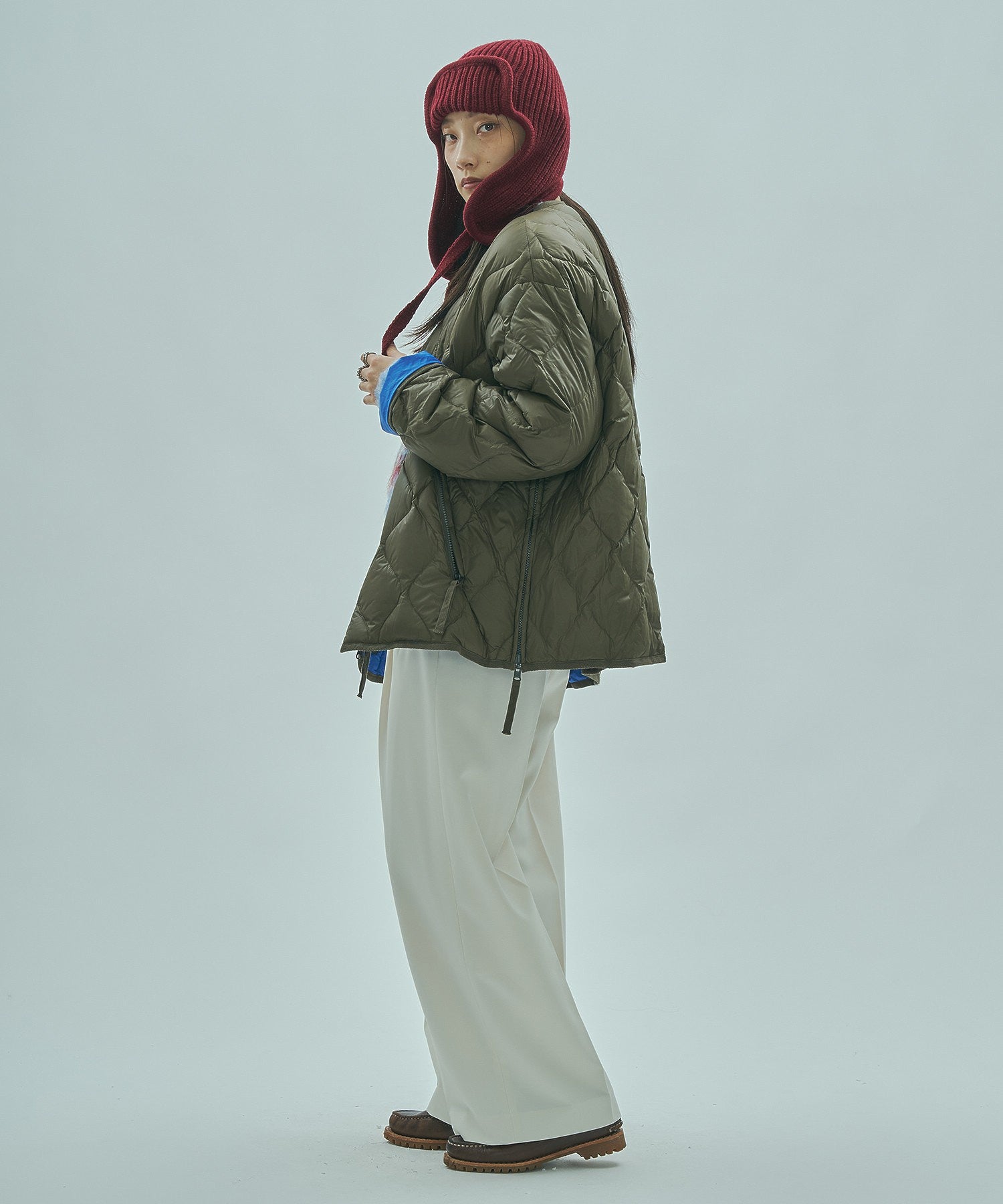 model:163cm 着用サイズ:M