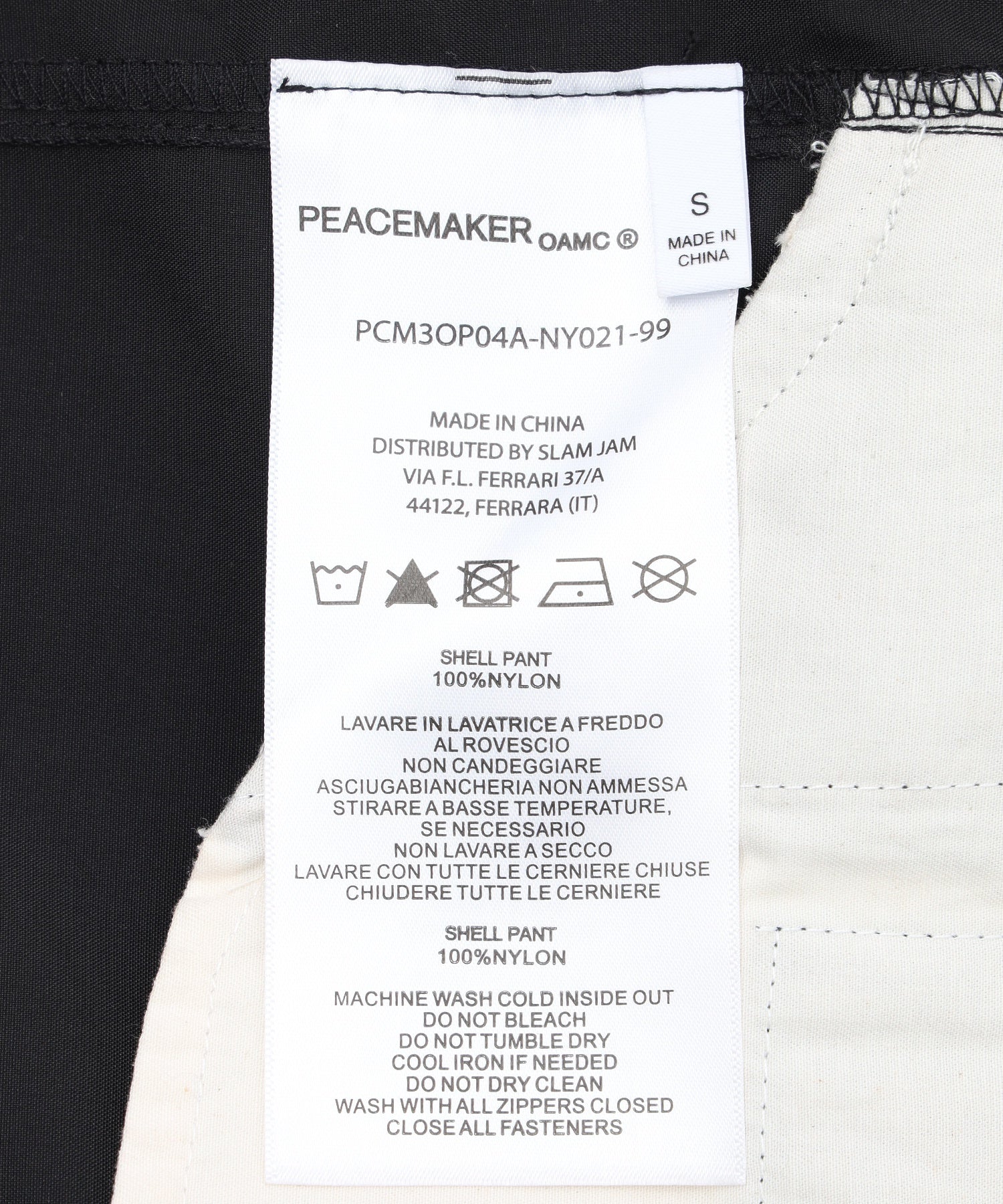 PEACEMAKER/ピースメーカー/Shell Pant PCM3OP04A